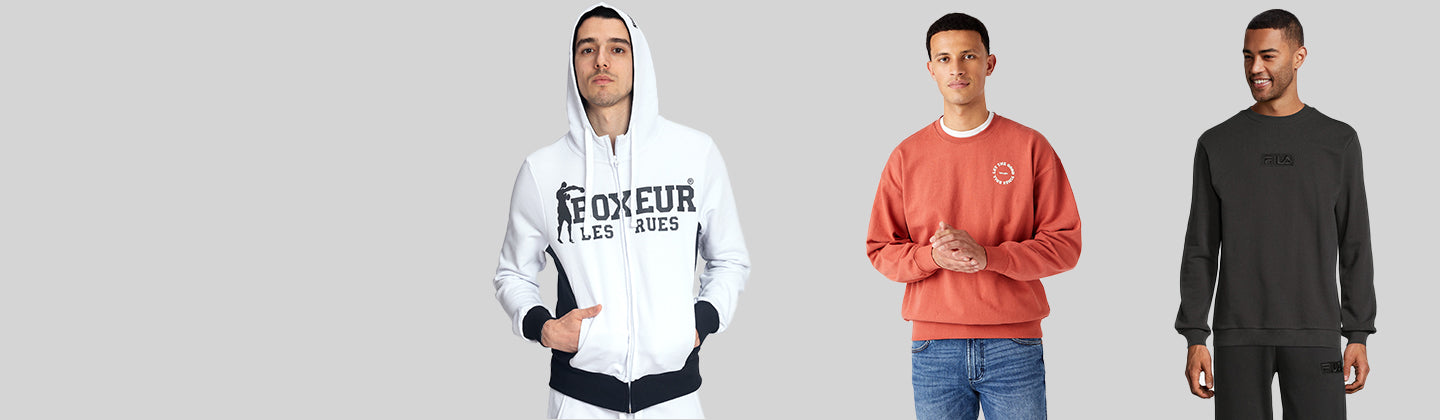 Homme Sweatshirts sur BrandsLoft