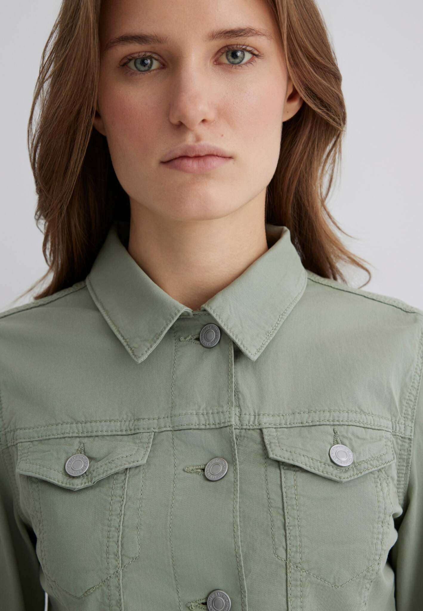 Daisy in Lily Pad Vestes en sergé Mavi