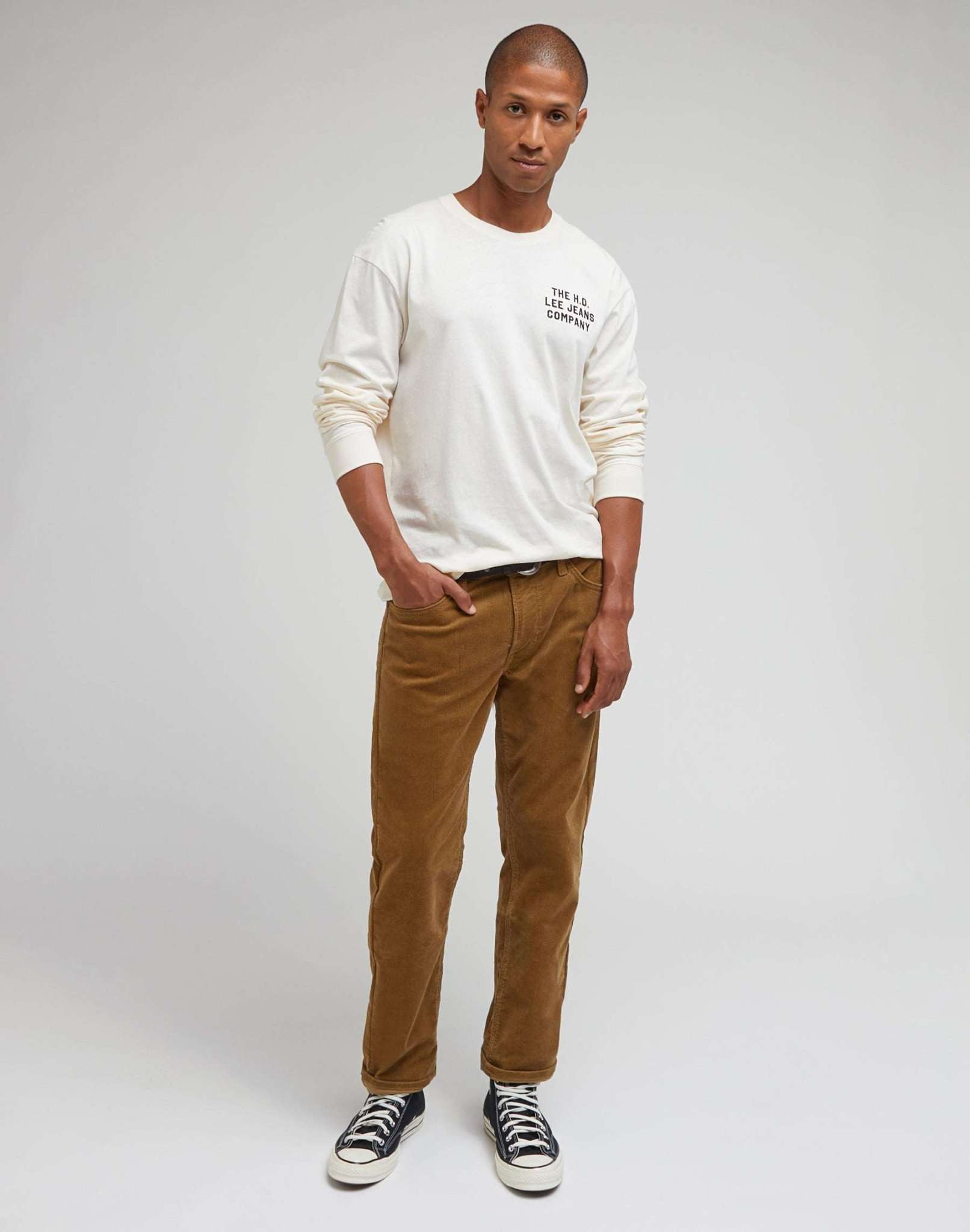 Daren Zip Fly en pantalon tumbleweed Lee