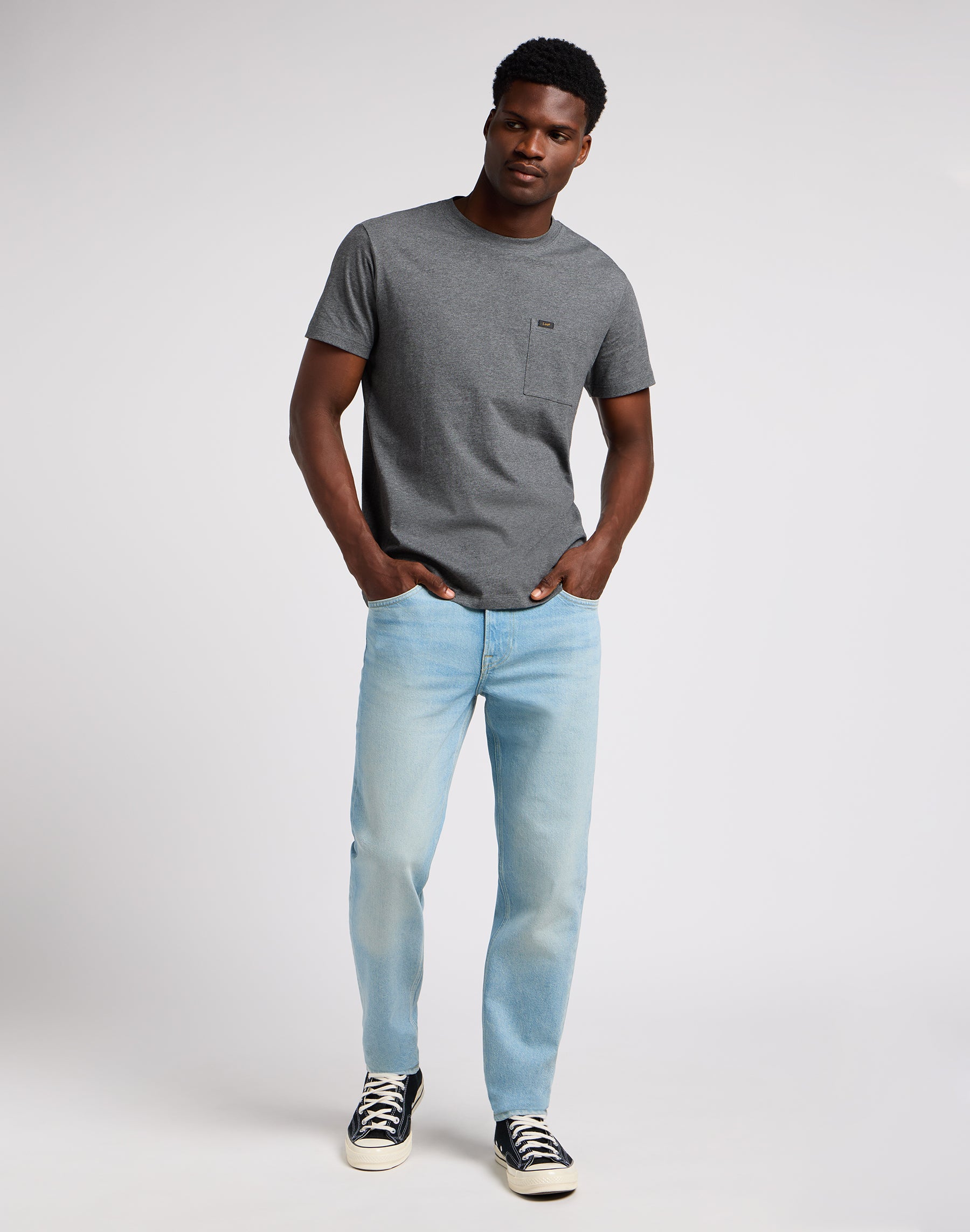 Tee Ultimate Pocket en noir T-shirts Lee