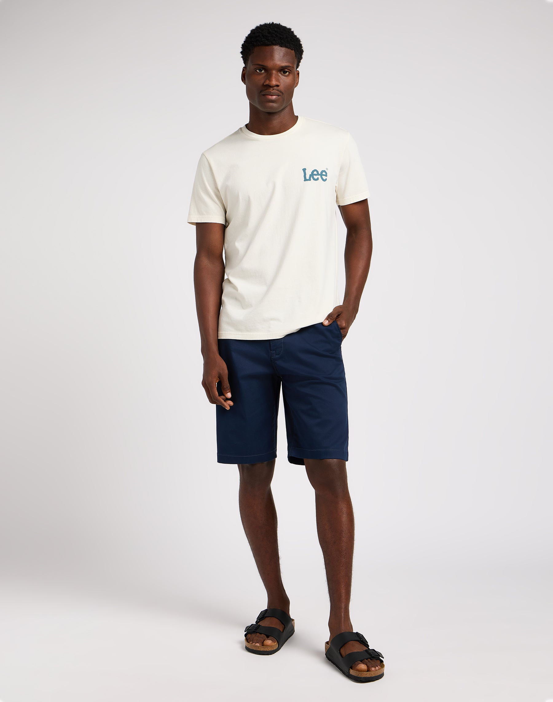 Short Regular Chino en Deep Navy Short Lee