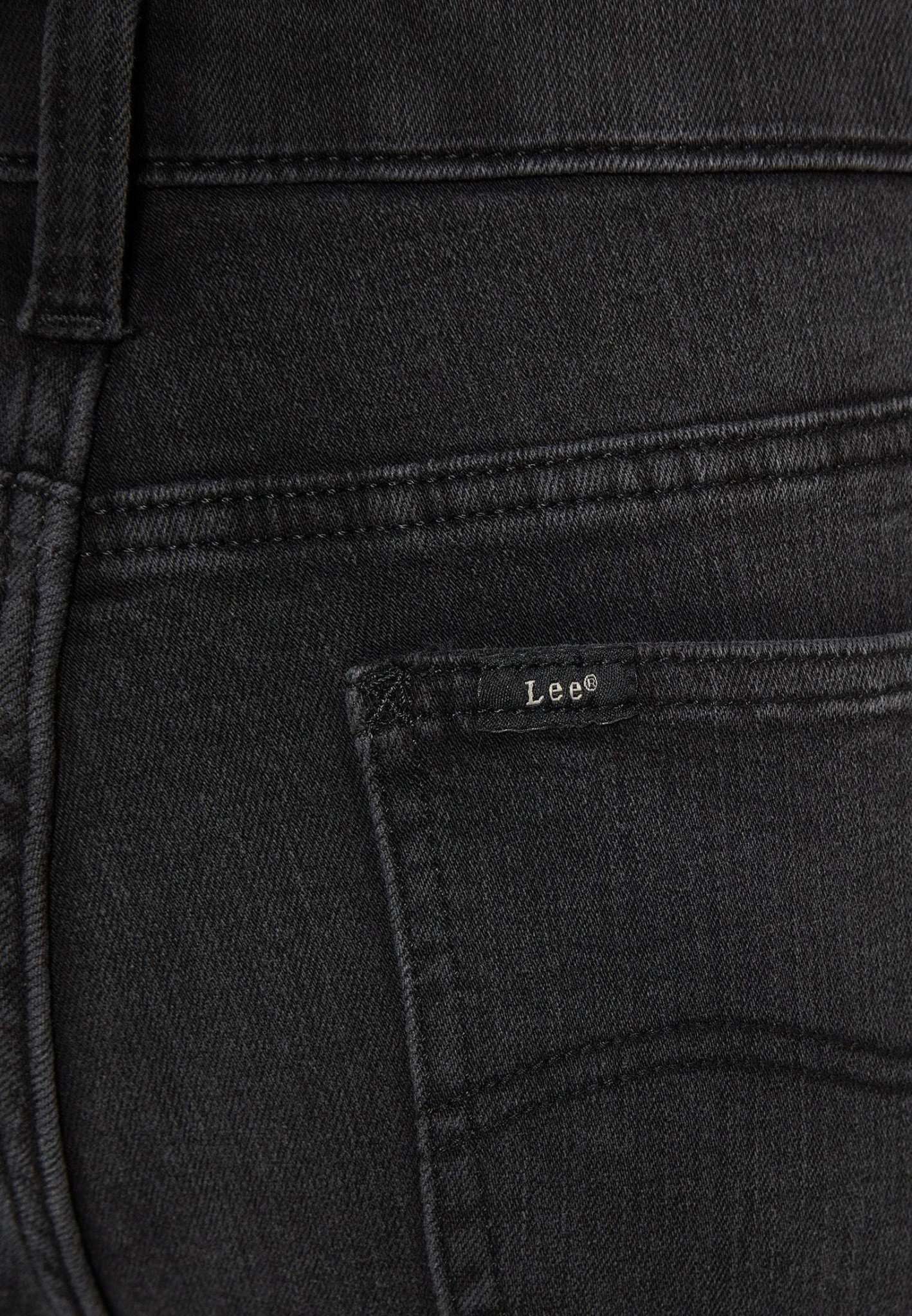 Jeans ULC droit en noir Lee