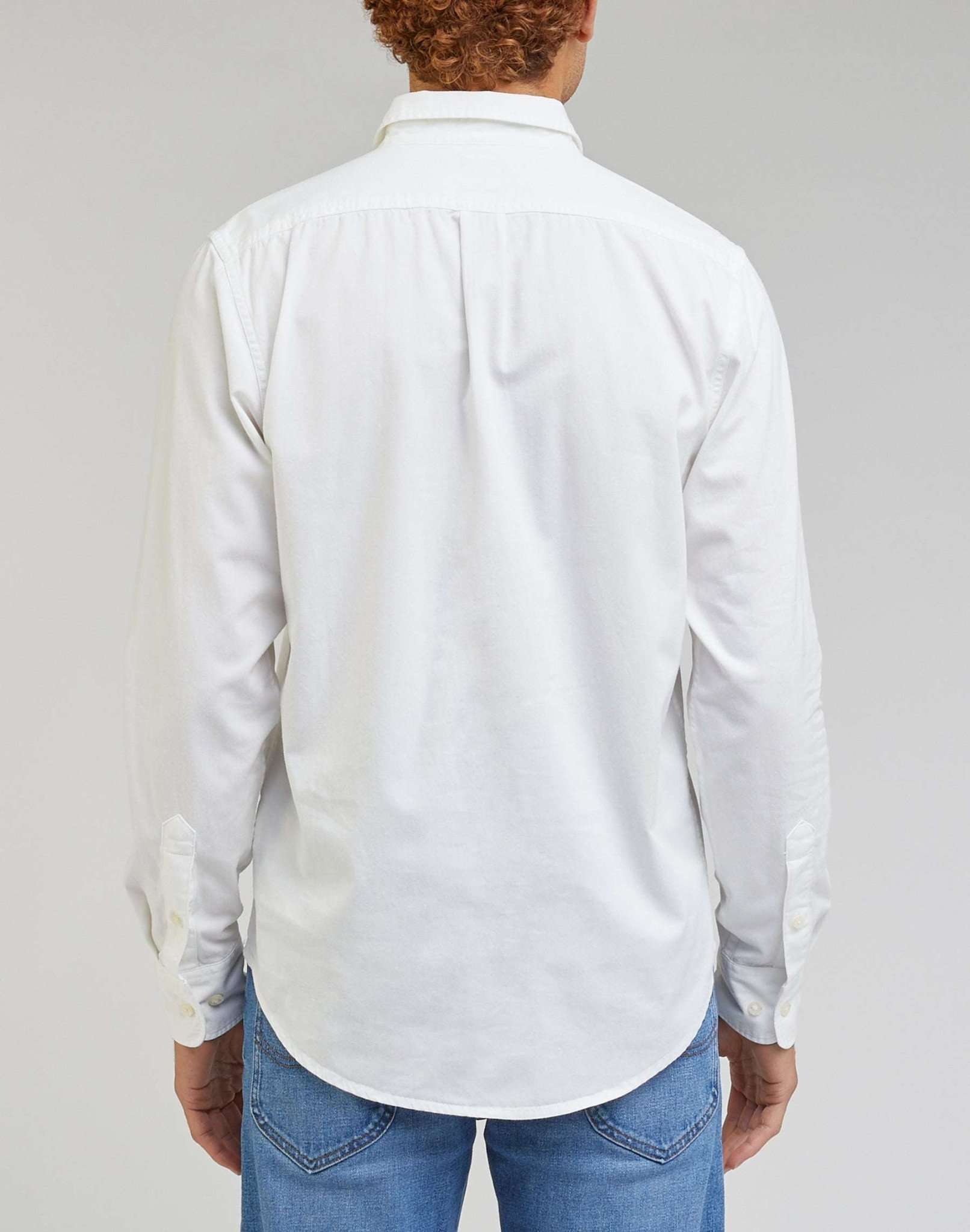 Patch Shirt in Bright White Chemises Lee