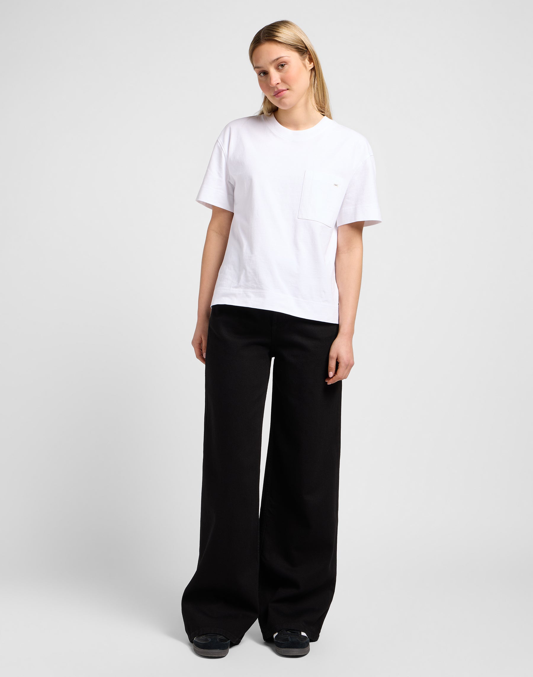 Stella A Line en jeans Clean Black Lee