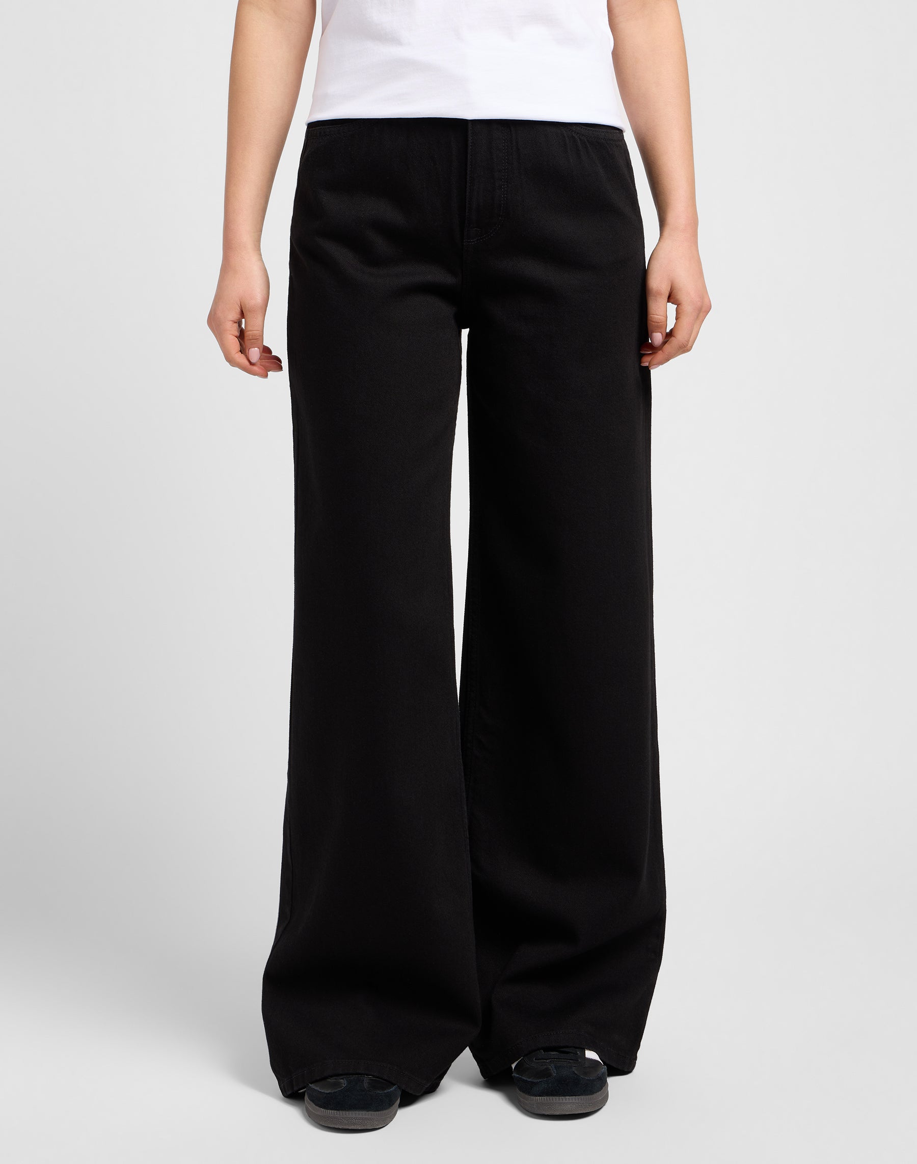 Stella A Line en jeans Clean Black Lee