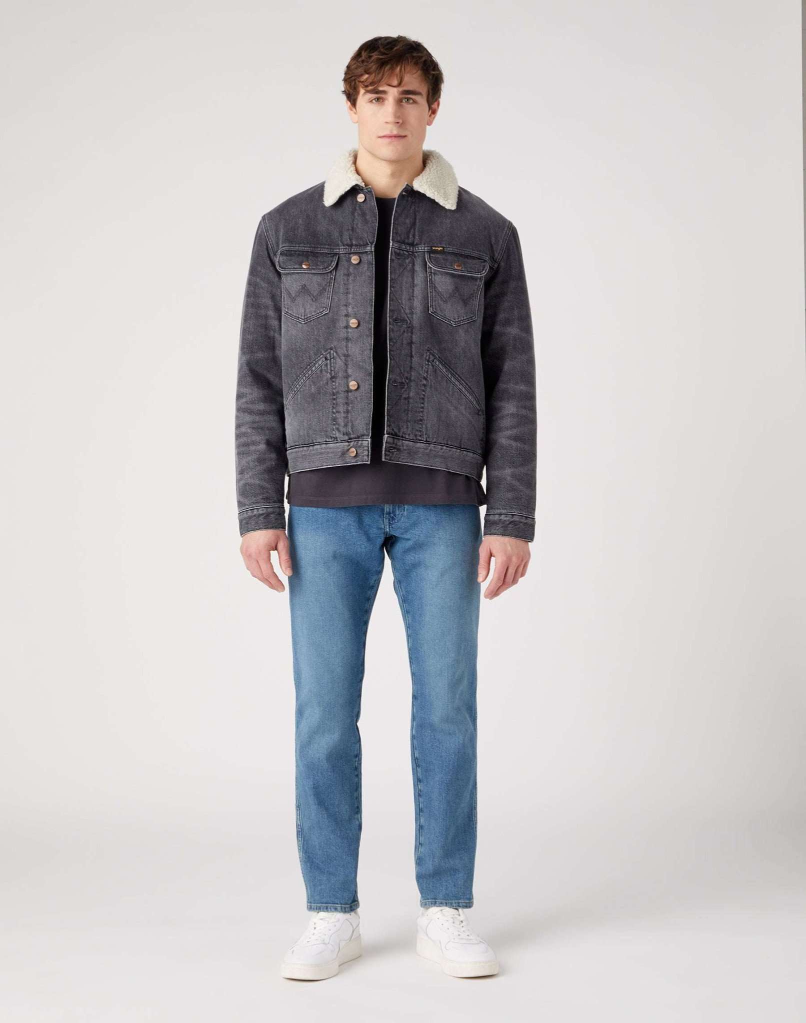 124MJ Sherpa en Trouble Maker Vestes Wrangler