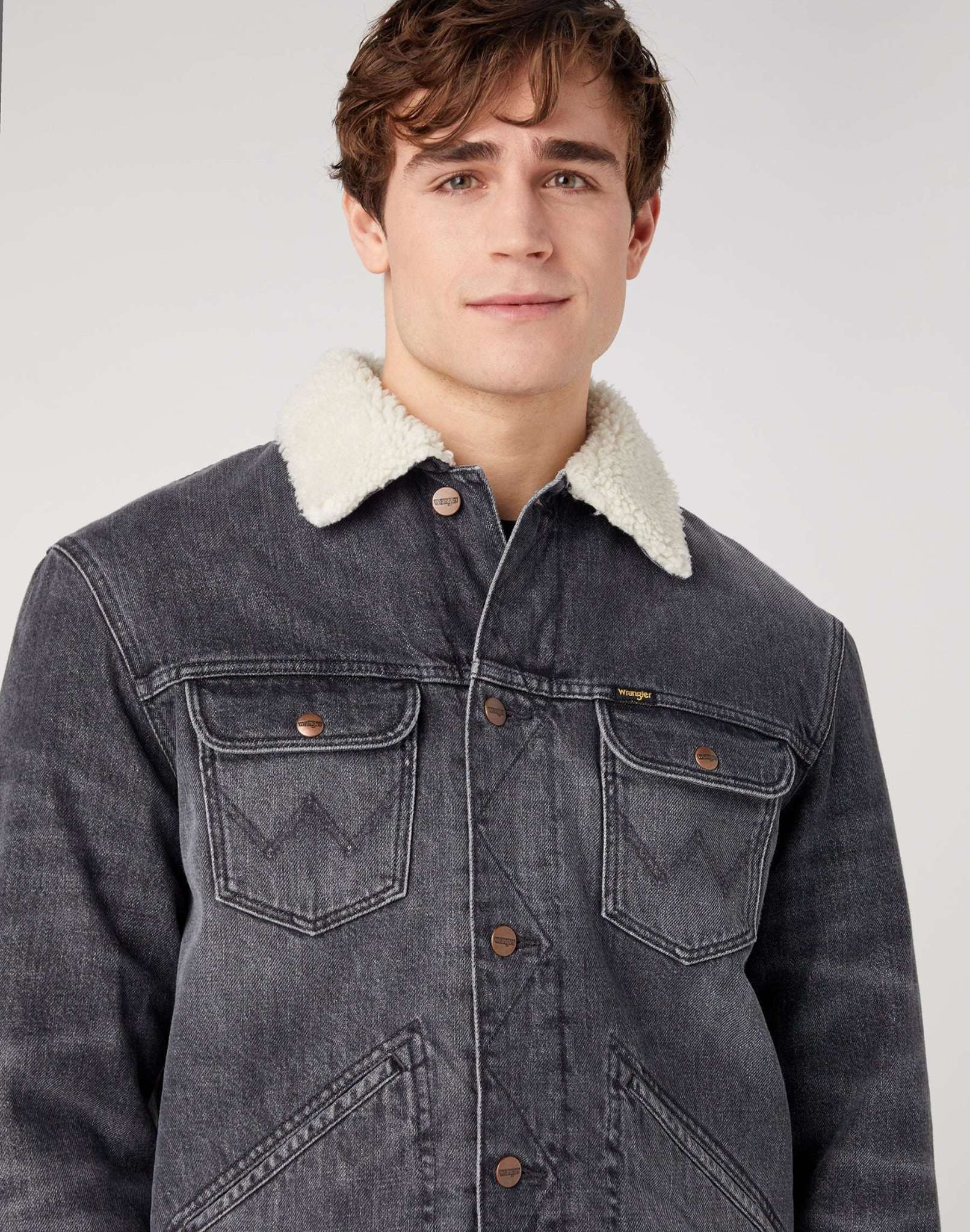 124MJ Sherpa en Trouble Maker Vestes Wrangler