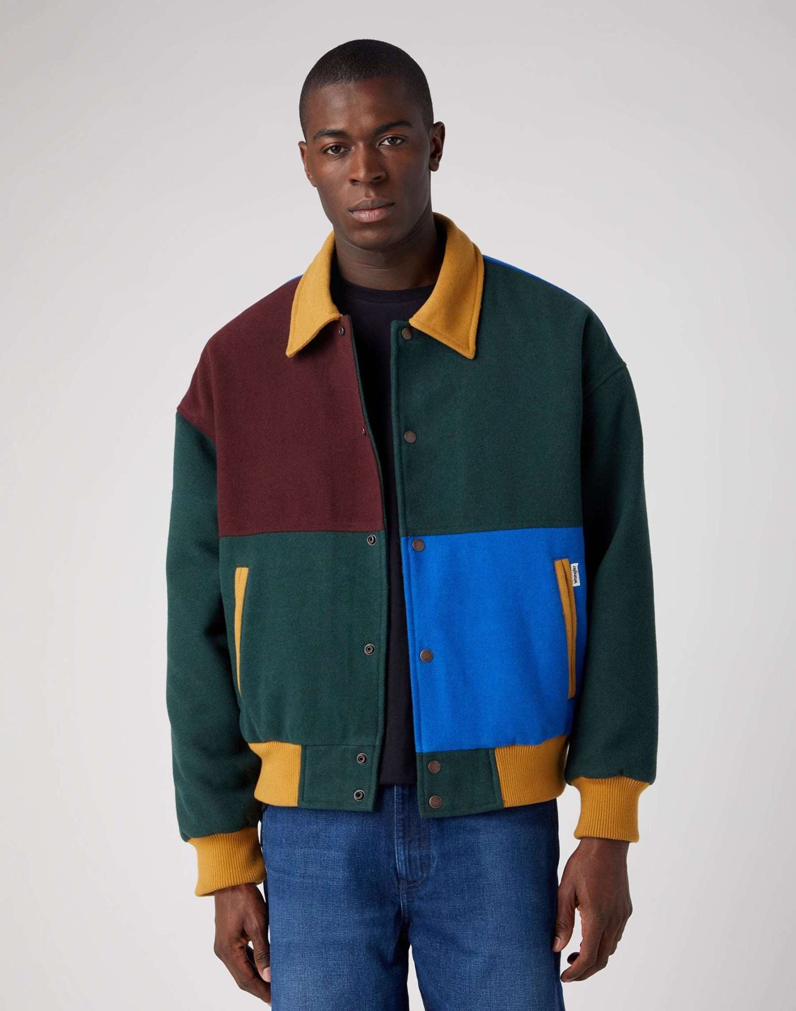 Bomber Jacket in Darkest Spruce Vestes Wrangler