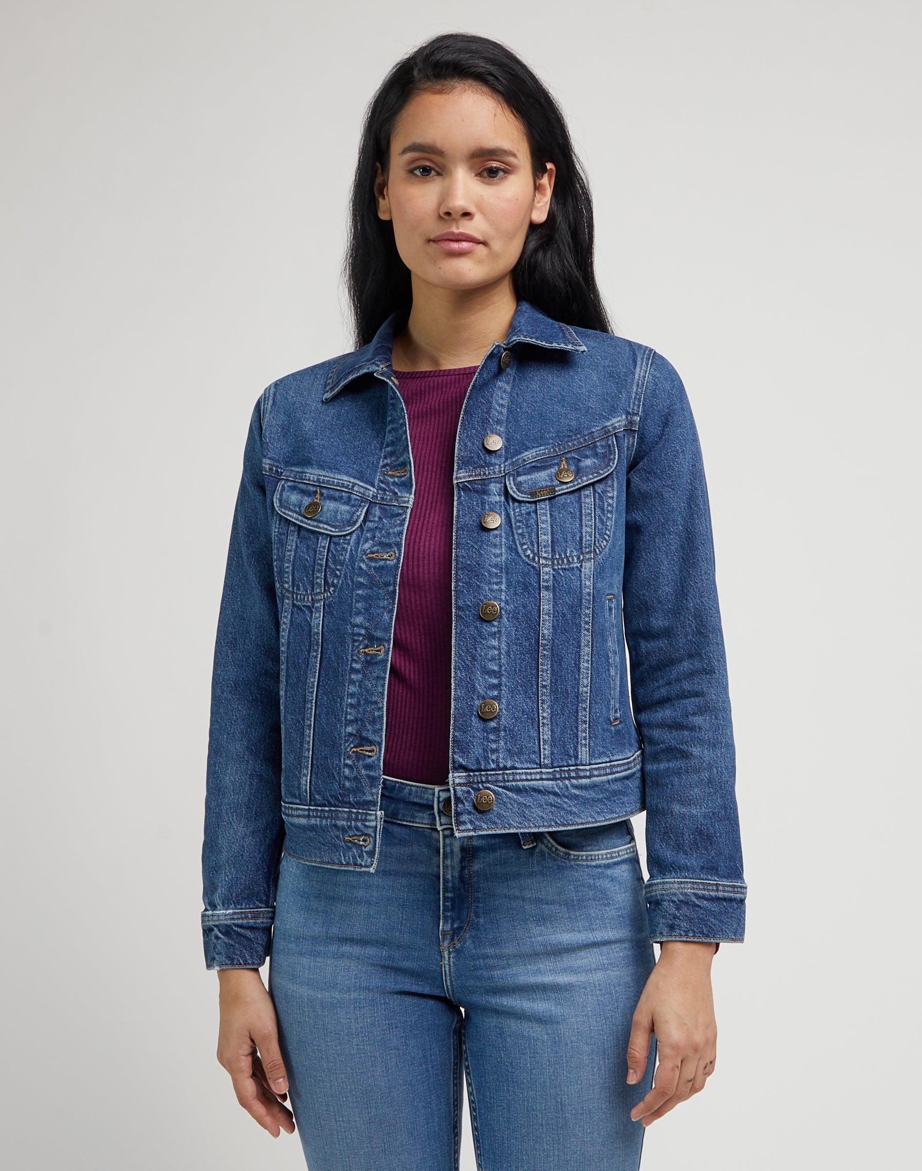 Veste Rider dans Vestes Indigo Classique Lee