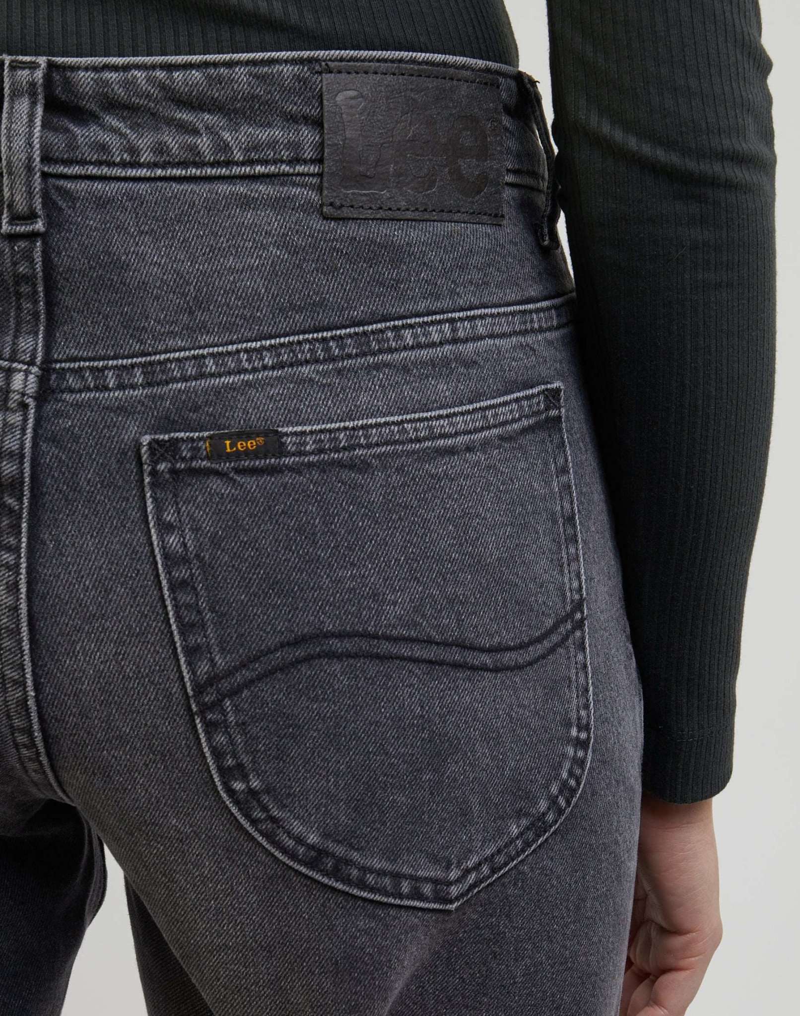 Rider Jeans dans Refined Black Jeans Lee