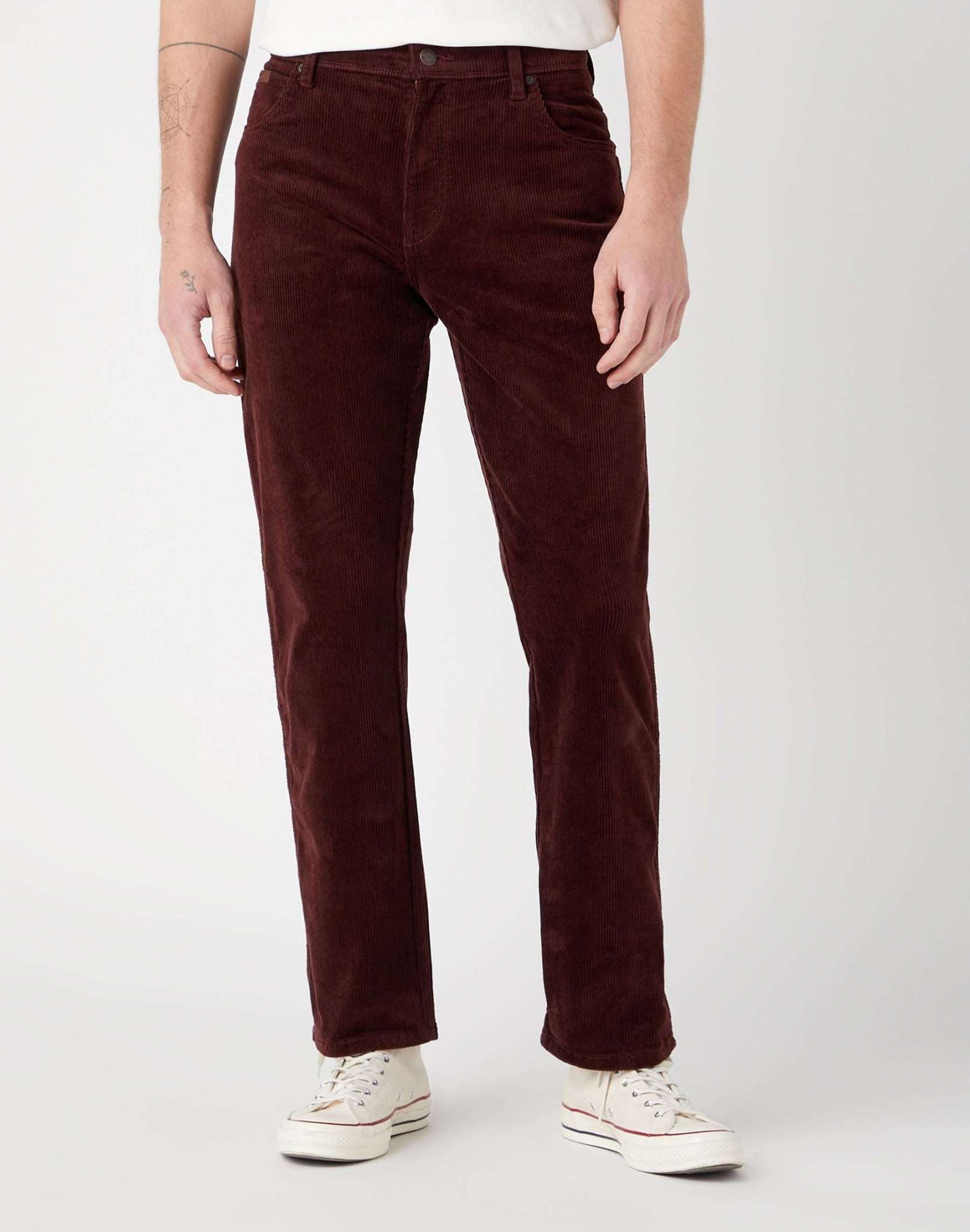 Texas Corduroy in Dahlia Pantalon Wrangler