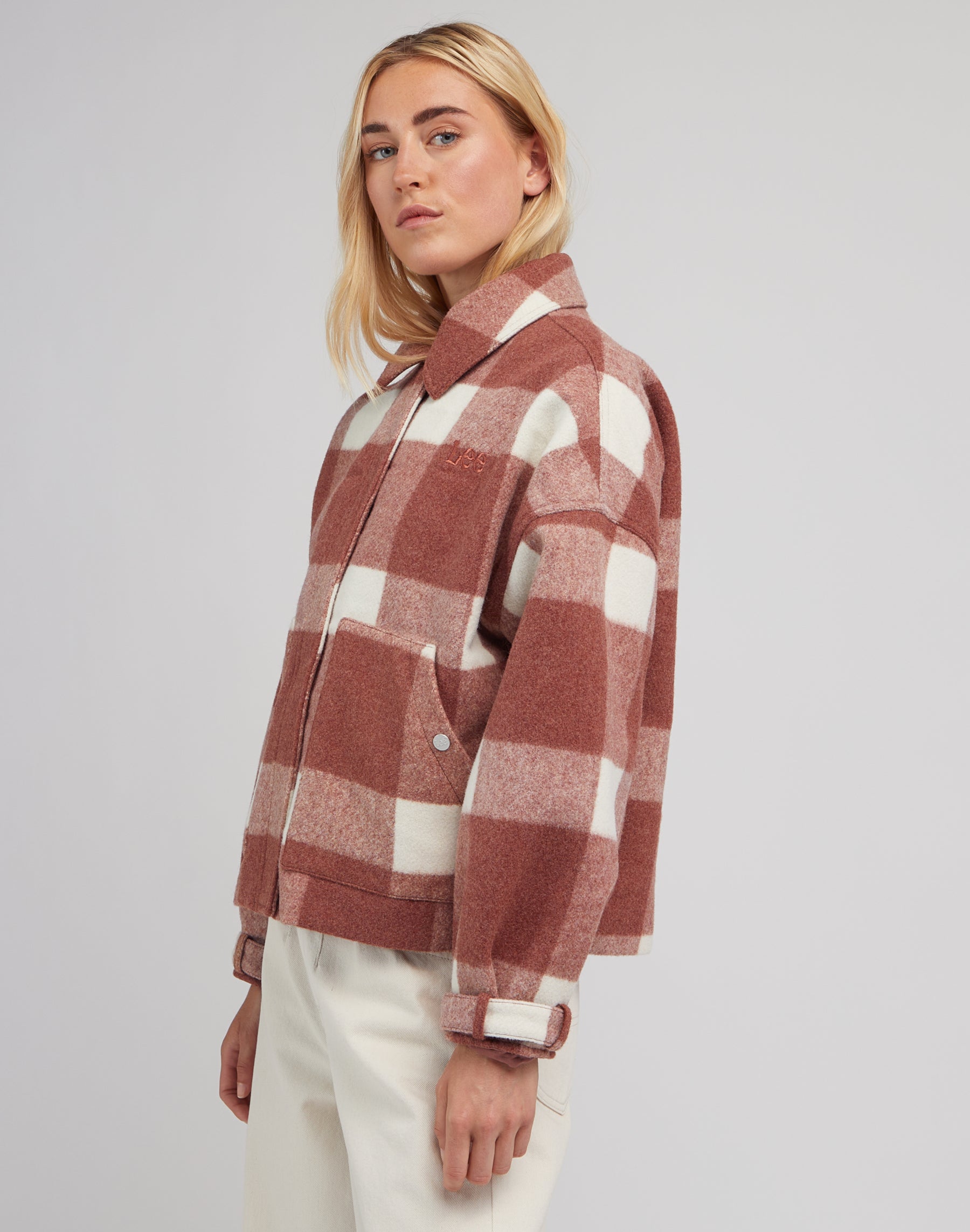 Wool Jacket dans Vestes Ruby Cocoa Lee