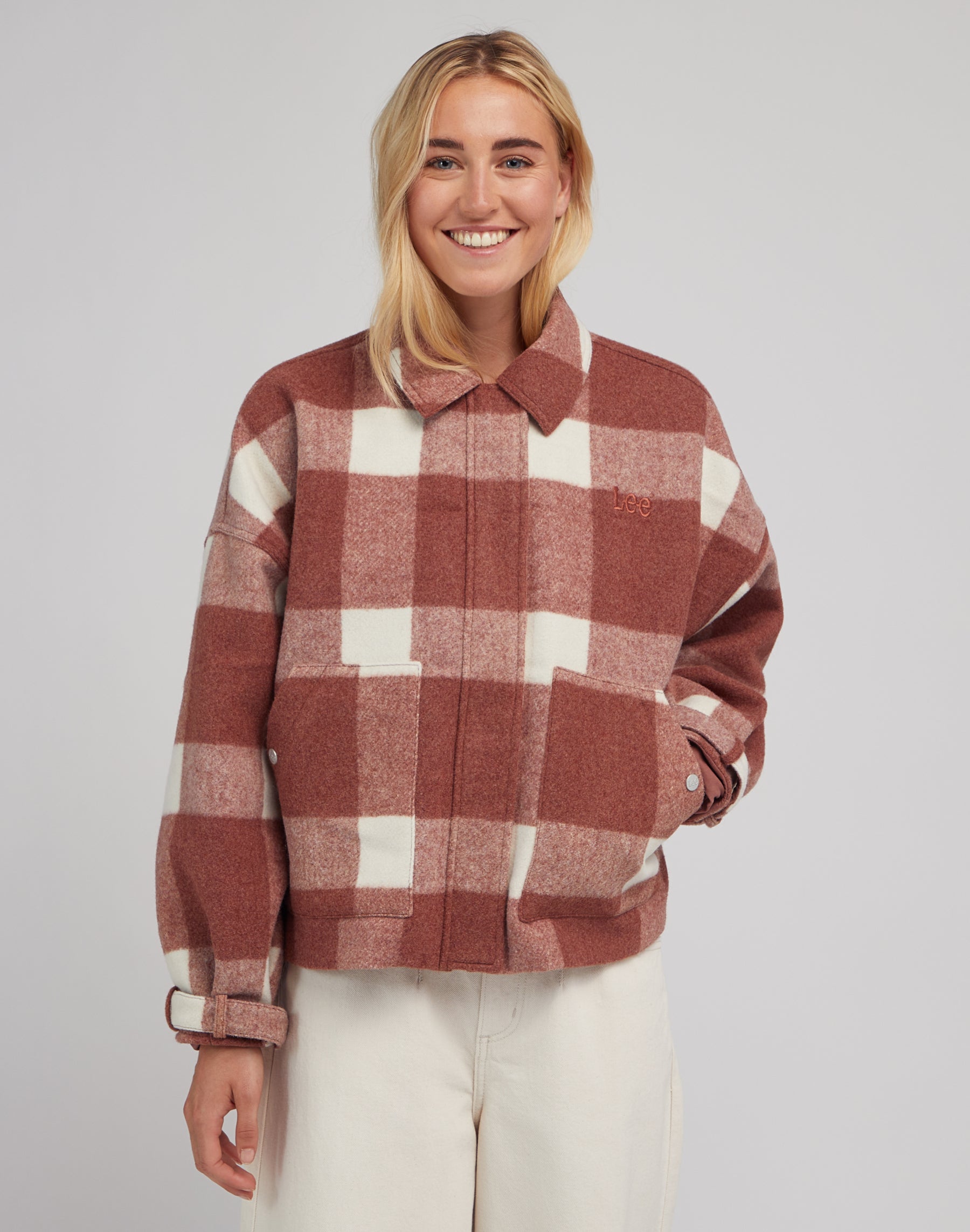 Wool Jacket dans Vestes Ruby Cocoa Lee