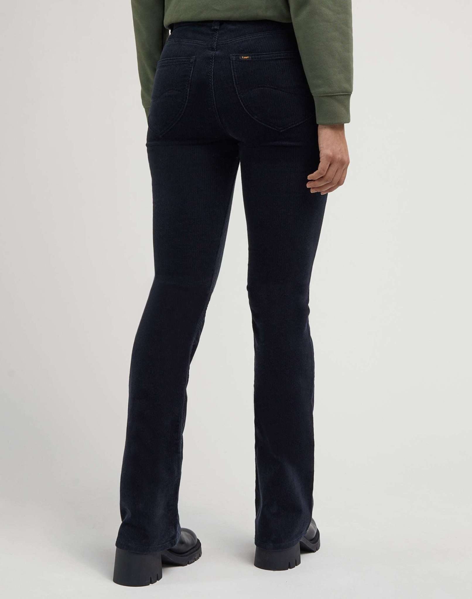 Breese Boot in Black Pantalon Lee