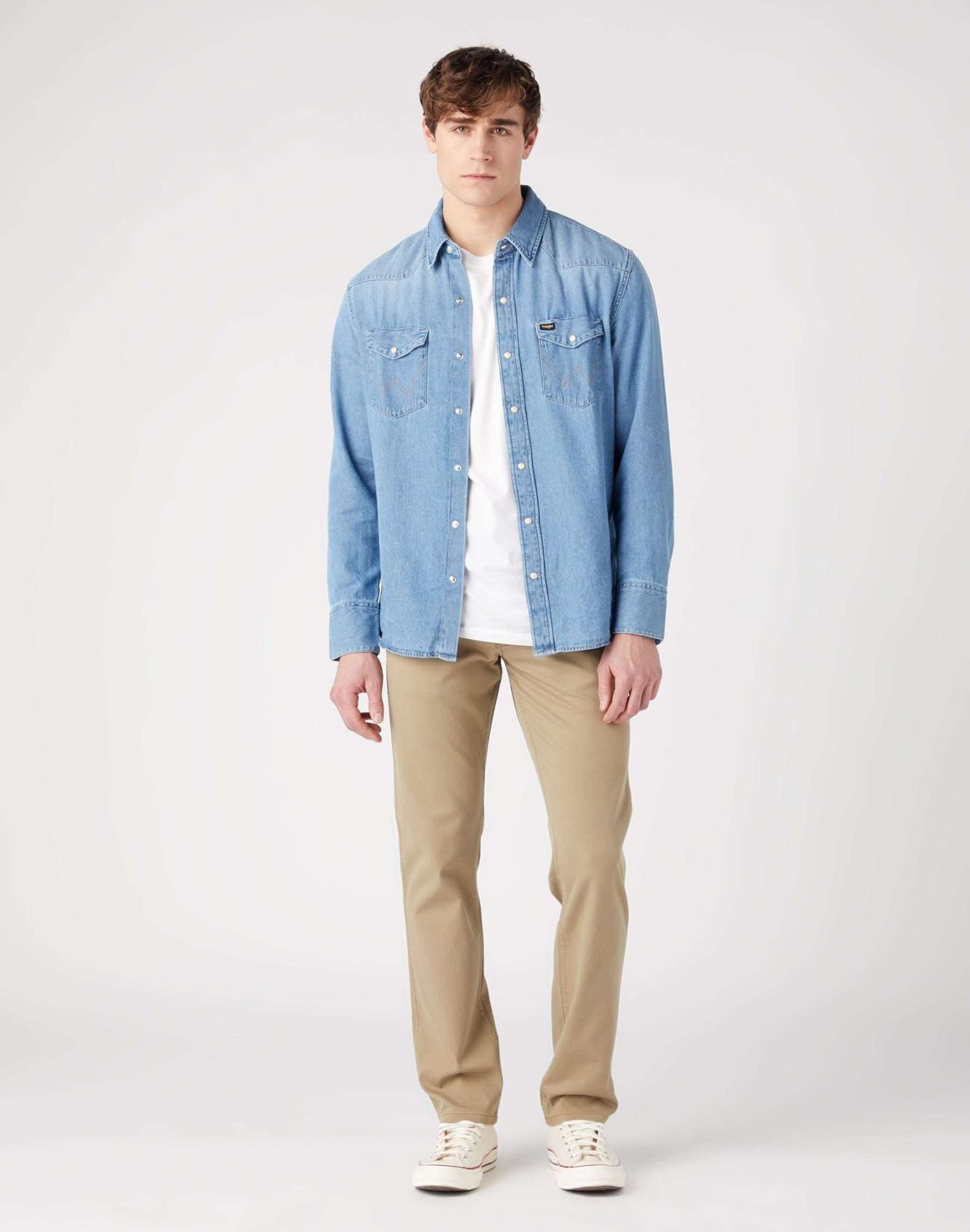 Greensboro in Lead Grey Pantalon Wrangler