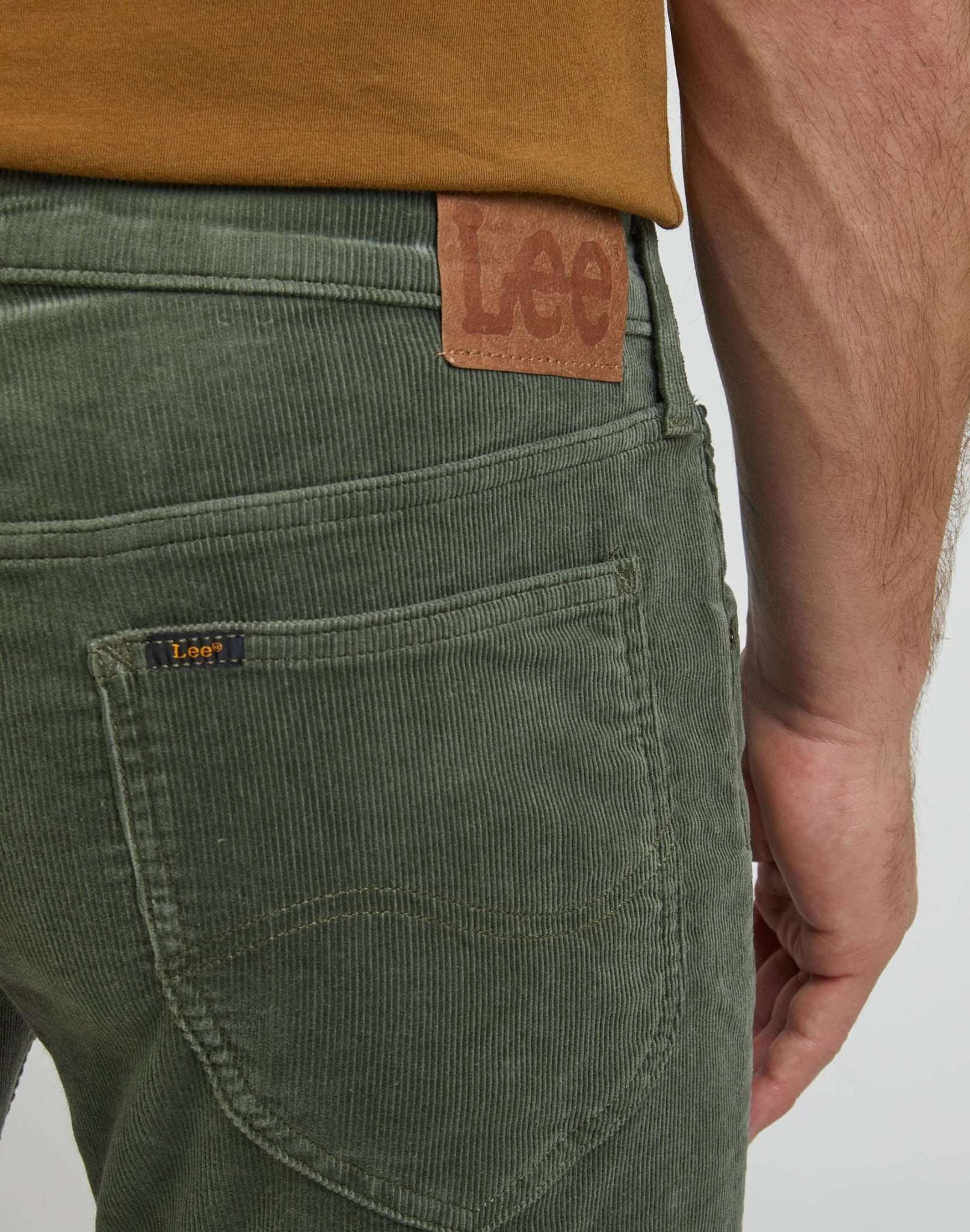 Daren Zip Fly en pantalon Olive Grove Lee