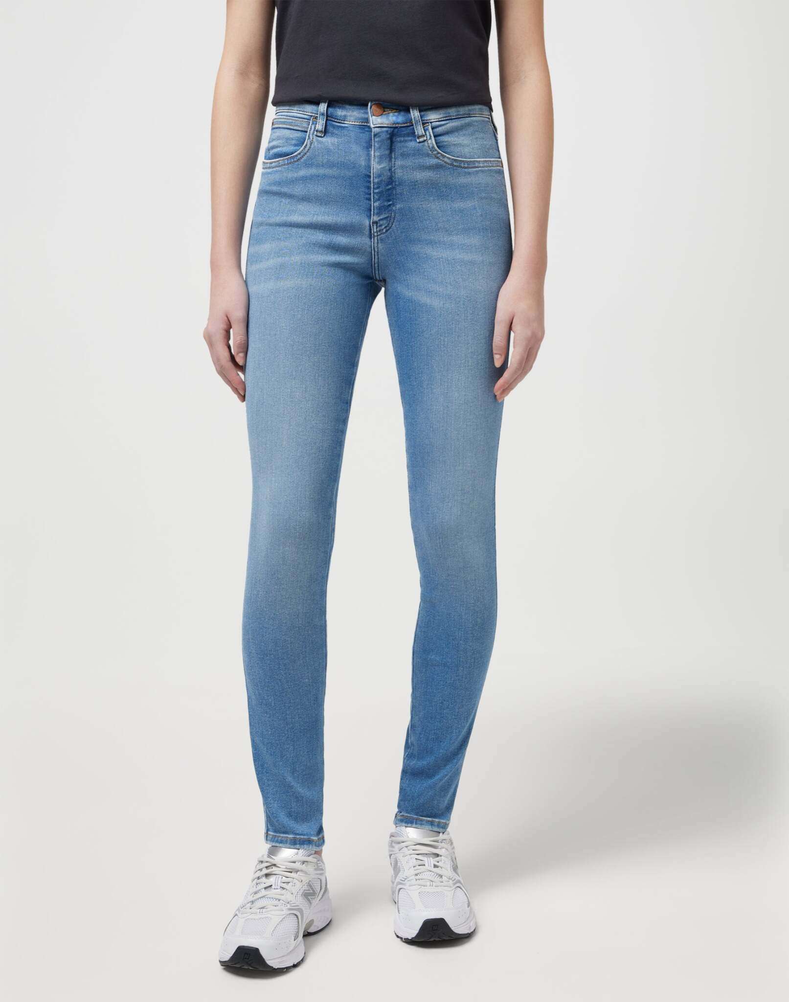 High Skinny in Blue Love Jeans Wrangler