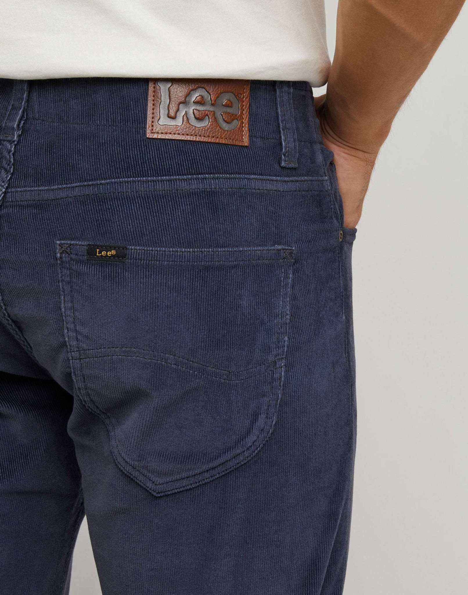 Slim Fit MVP en pantalon Dusty Navy Lee
