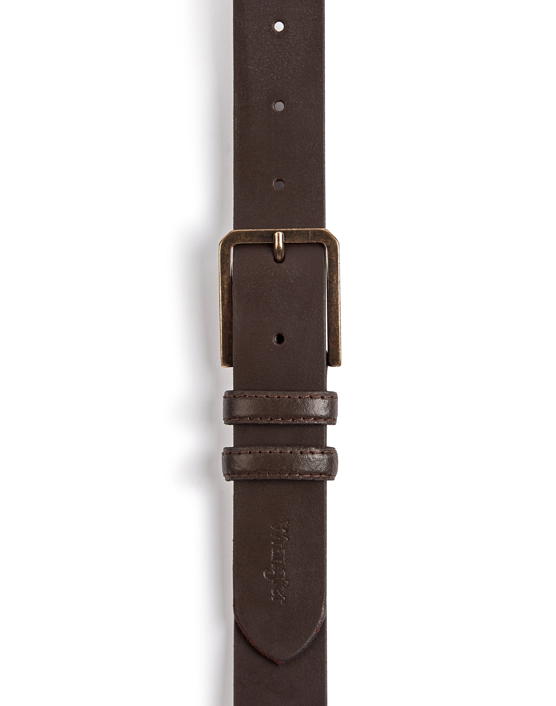Slim Belt in Brown Ceinture Wrangler
