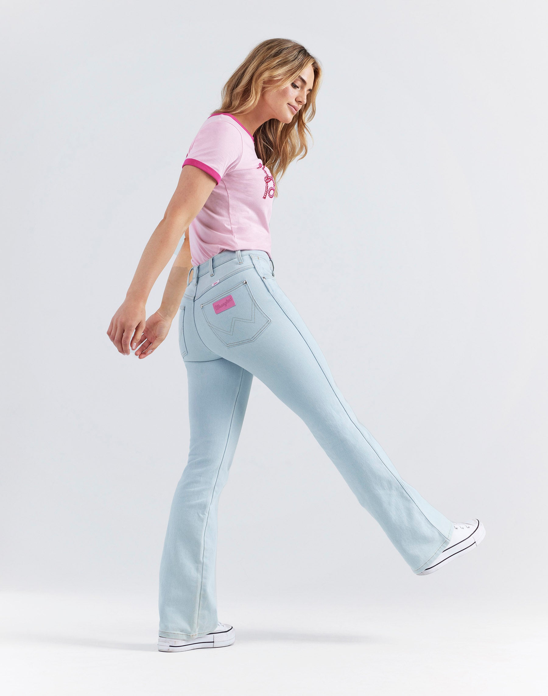 Wrangler X Barbie™ - Westward en jeans Ken Blue Wrangler