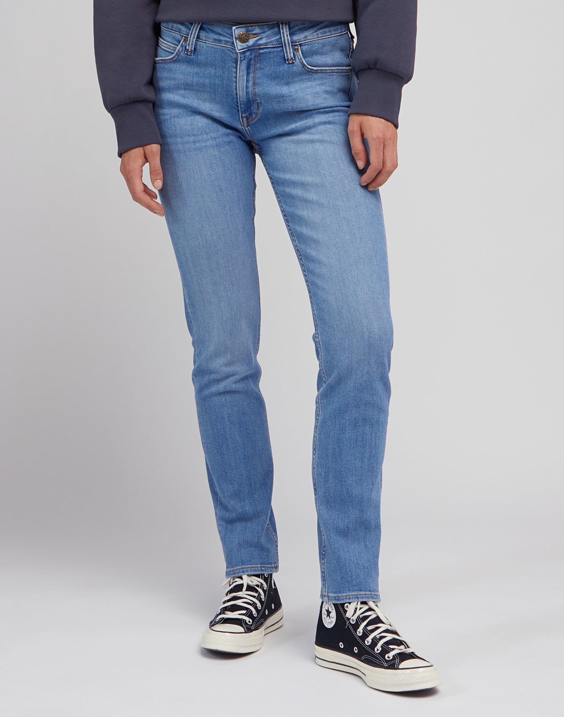 Elly en jeans Mid Conversation Lee
