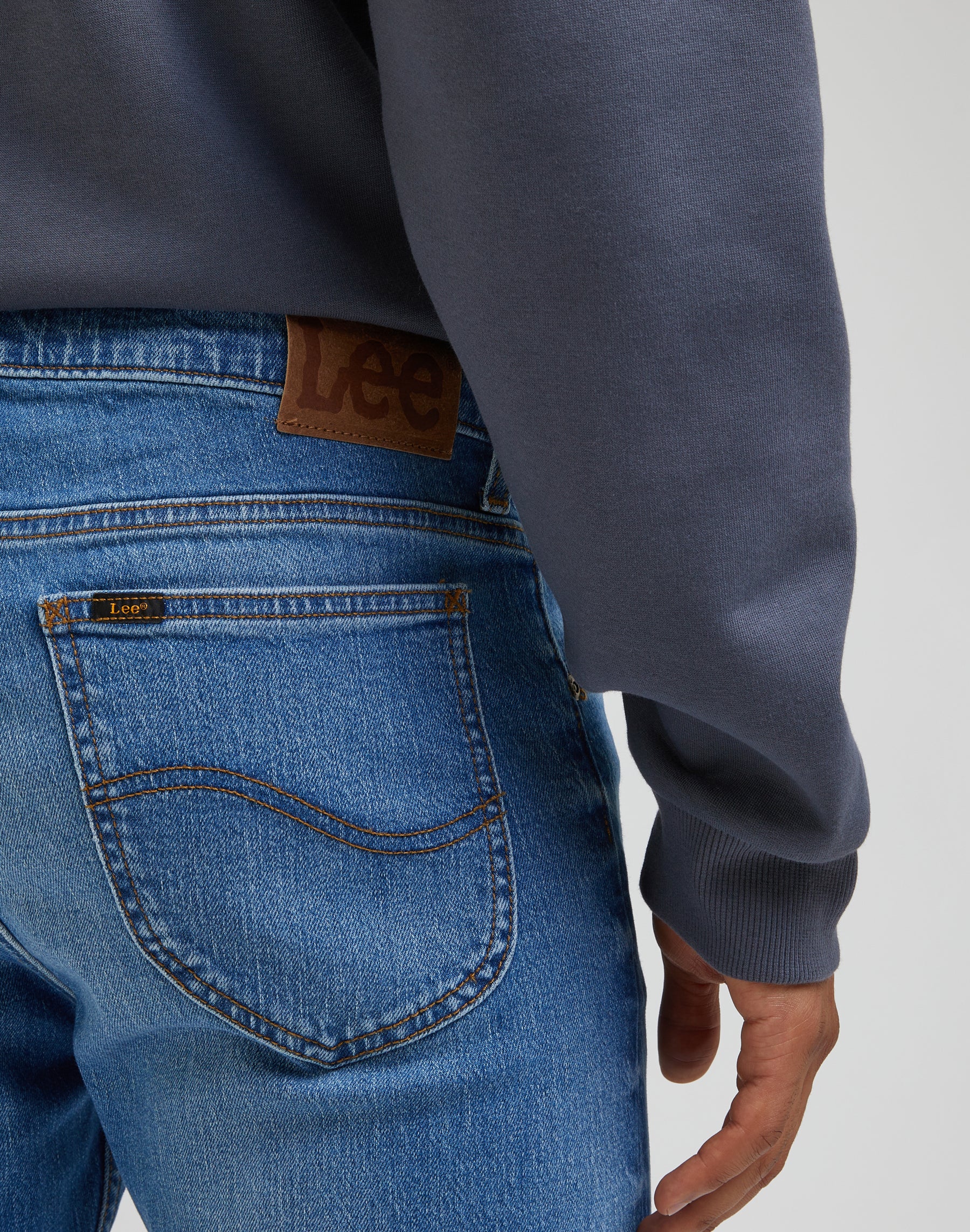 Rider en jean vintage indigo Lee