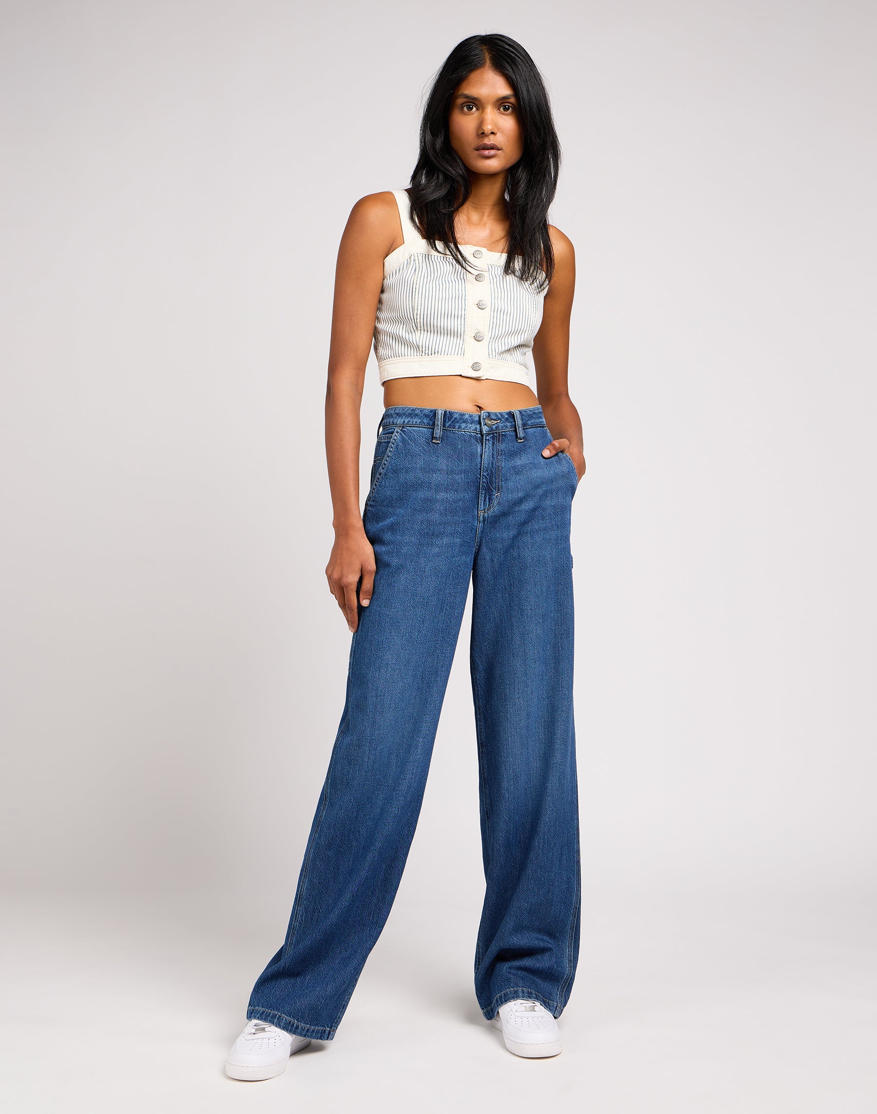 Loose Carpenter en jeans Rules Of Wisdom Lee