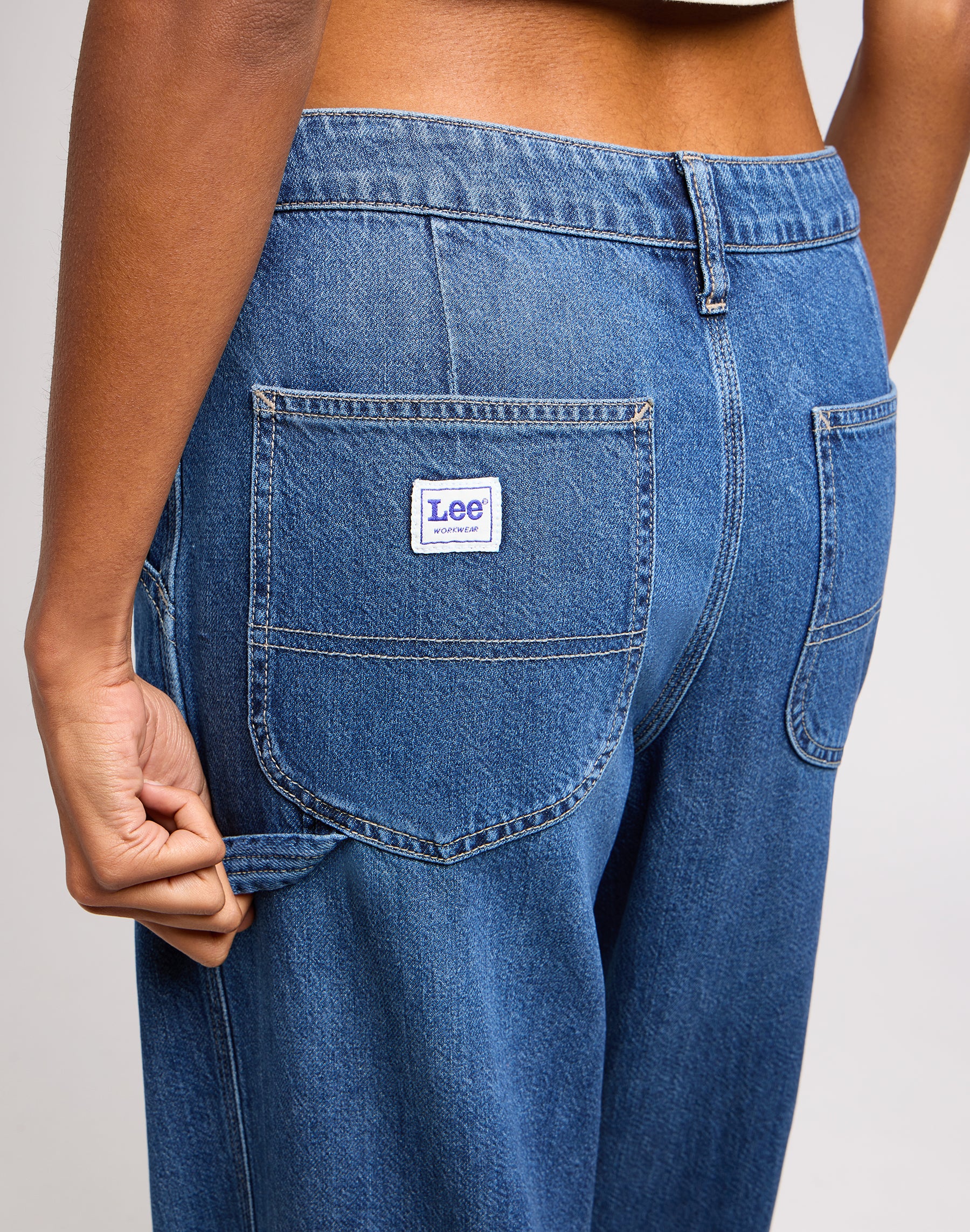 Loose Carpenter en jeans Rules Of Wisdom Lee