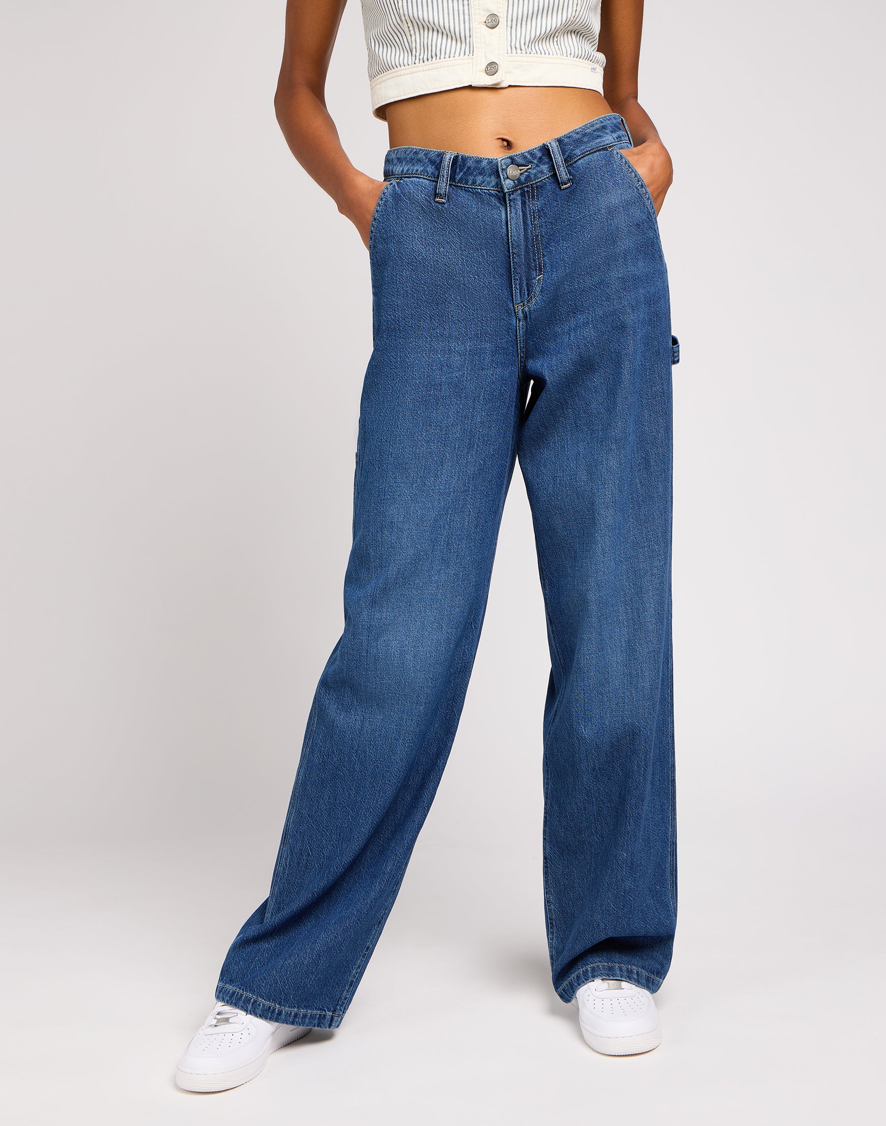 Loose Carpenter en jeans Rules Of Wisdom Lee