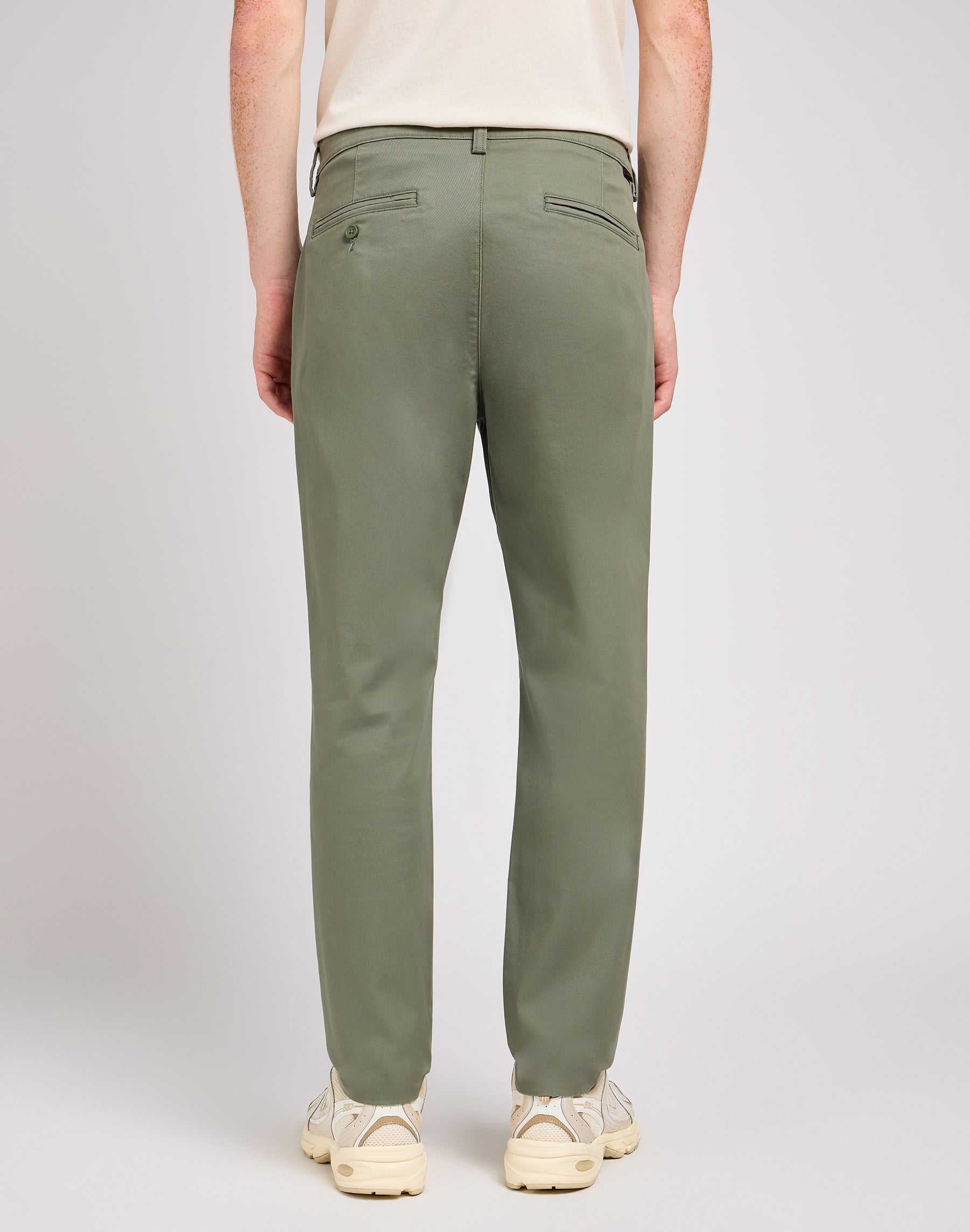 Slim Chino dans Olive Grove Pantalon Lee
