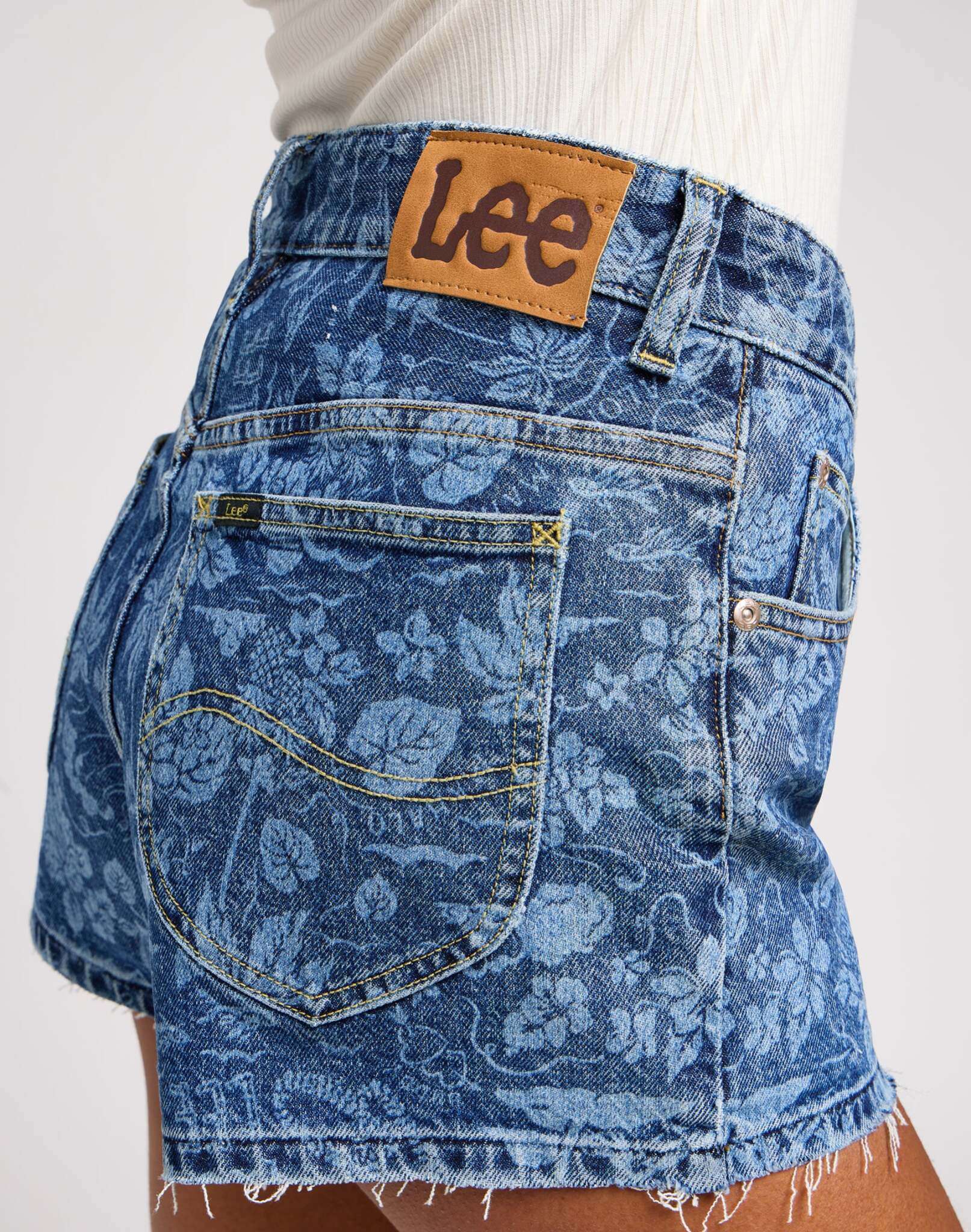Rider Short 3 Inch en denim tropical Short en jean Lee