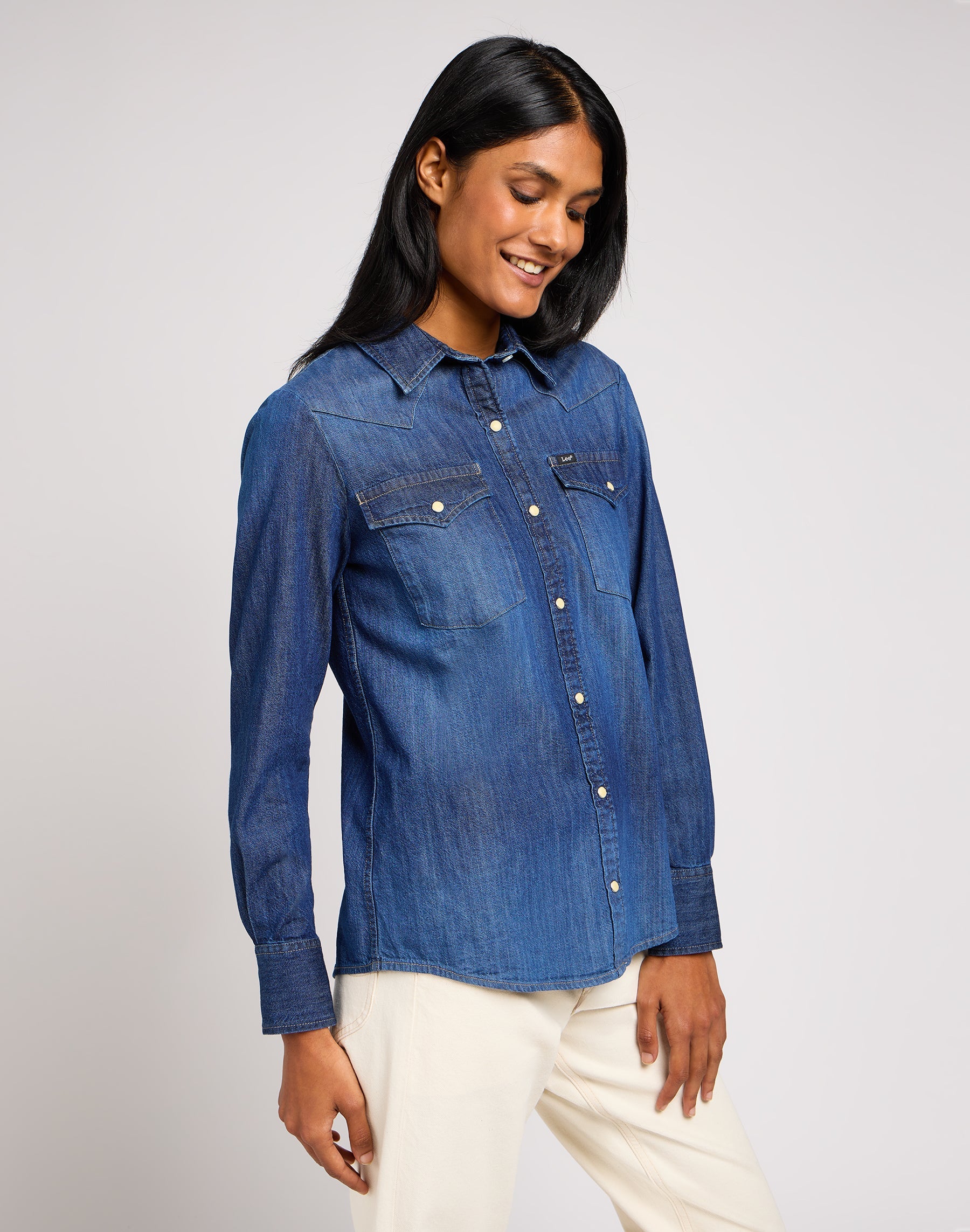 Regular Western Shirt in Through The Woods Chemises Lee