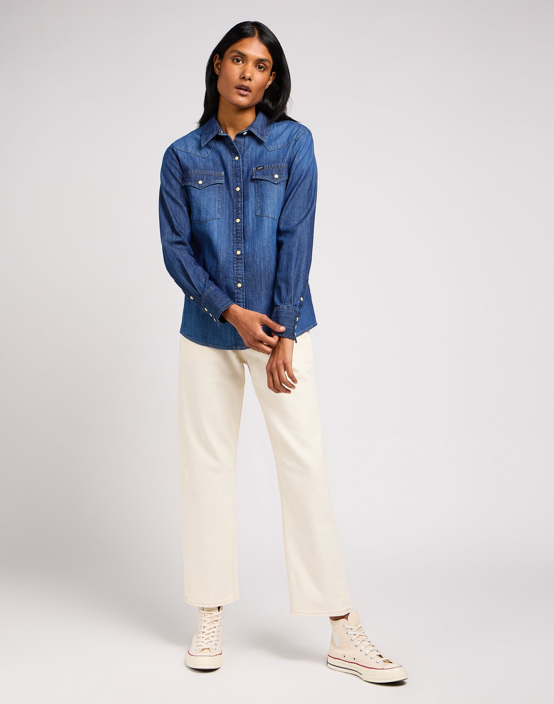 Regular Western Shirt in Through The Woods Chemises Lee