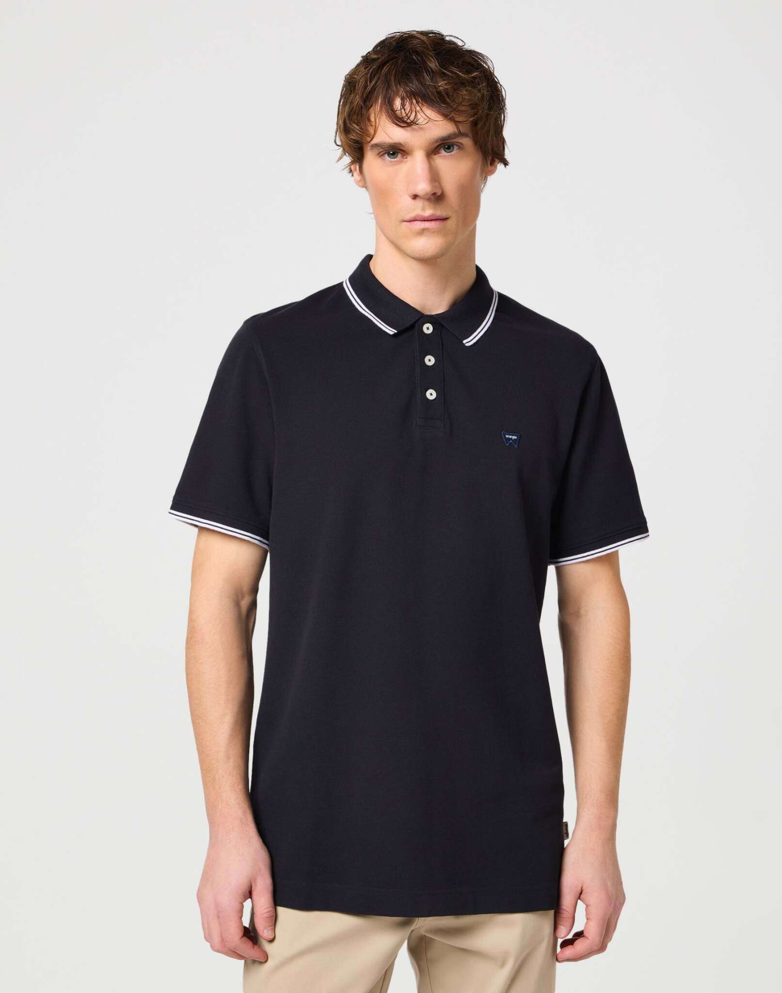 Polo en noir Polos Wrangler