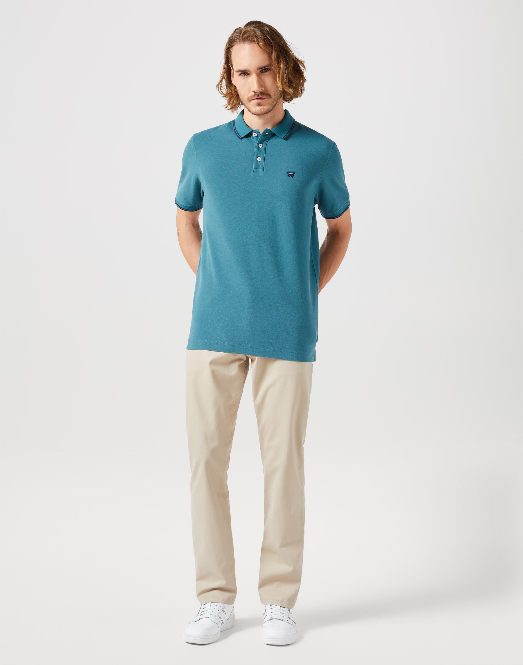 Greensboro Low Stretch in Plaza Taupe Pantalon Wrangler