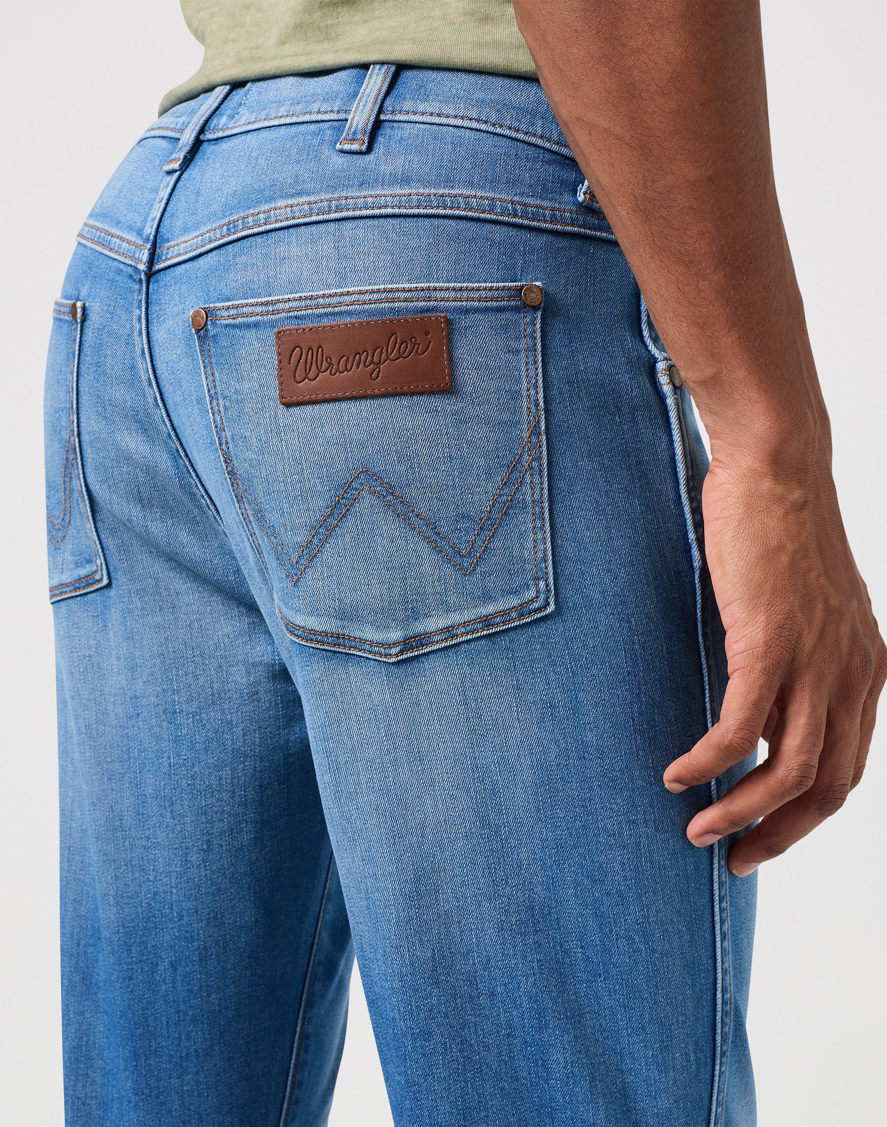 Larston en jeans Reflections Wrangler