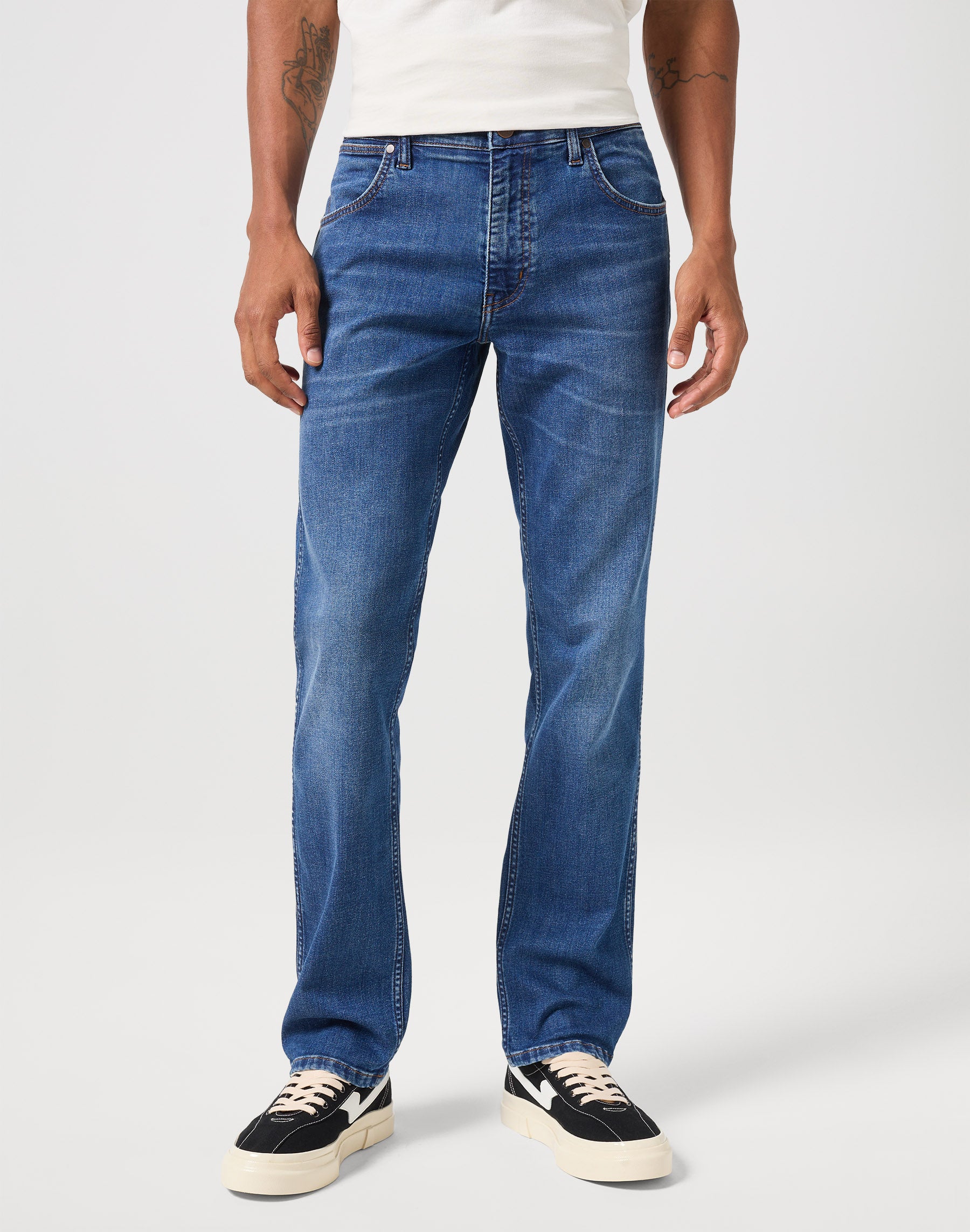 Greensboro Stretch bas en jeans Dean Wrangler