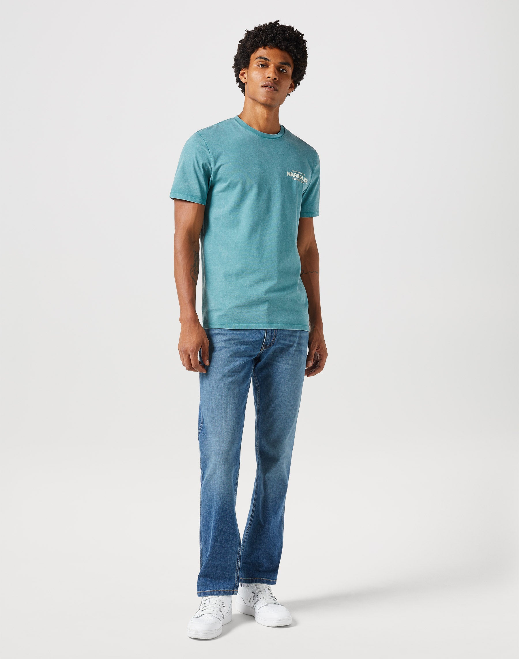 Regular Fit en jeans Boone Wrangler