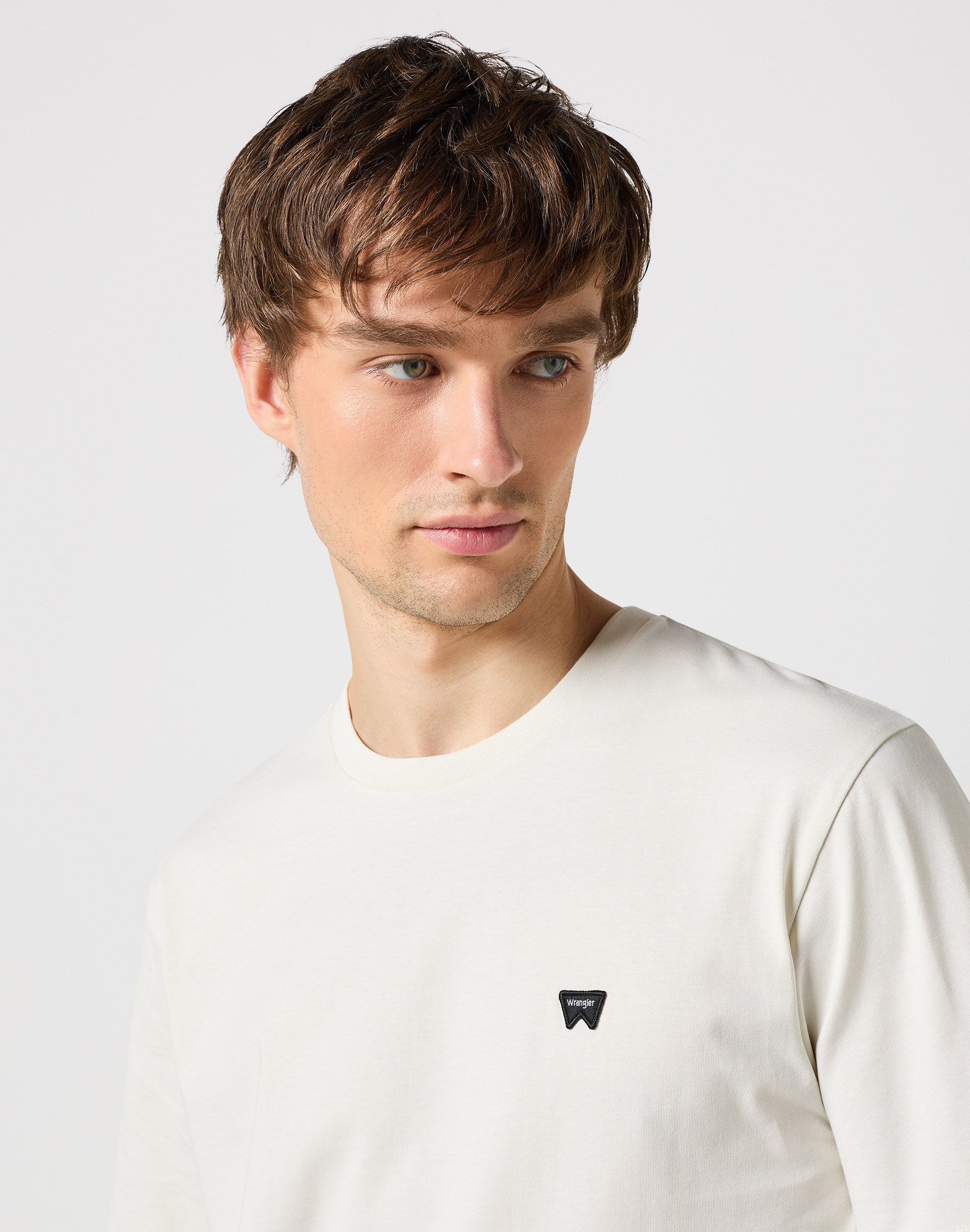 Sign Off Tee in Vintage White T-shirts Wrangler