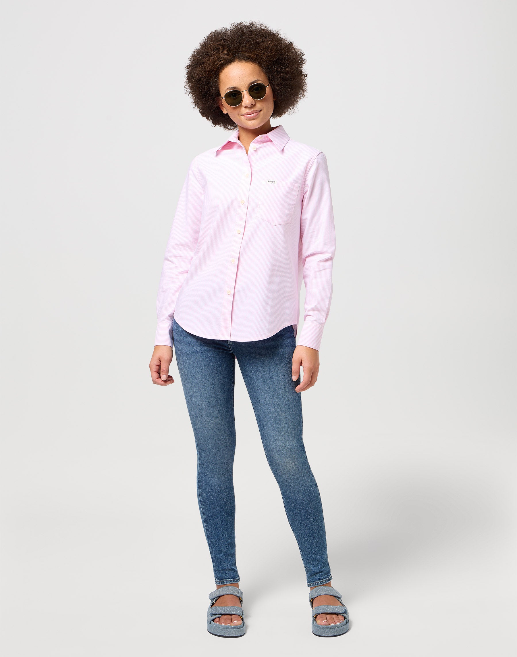 High Skinny en jeans Lovers Wrangler