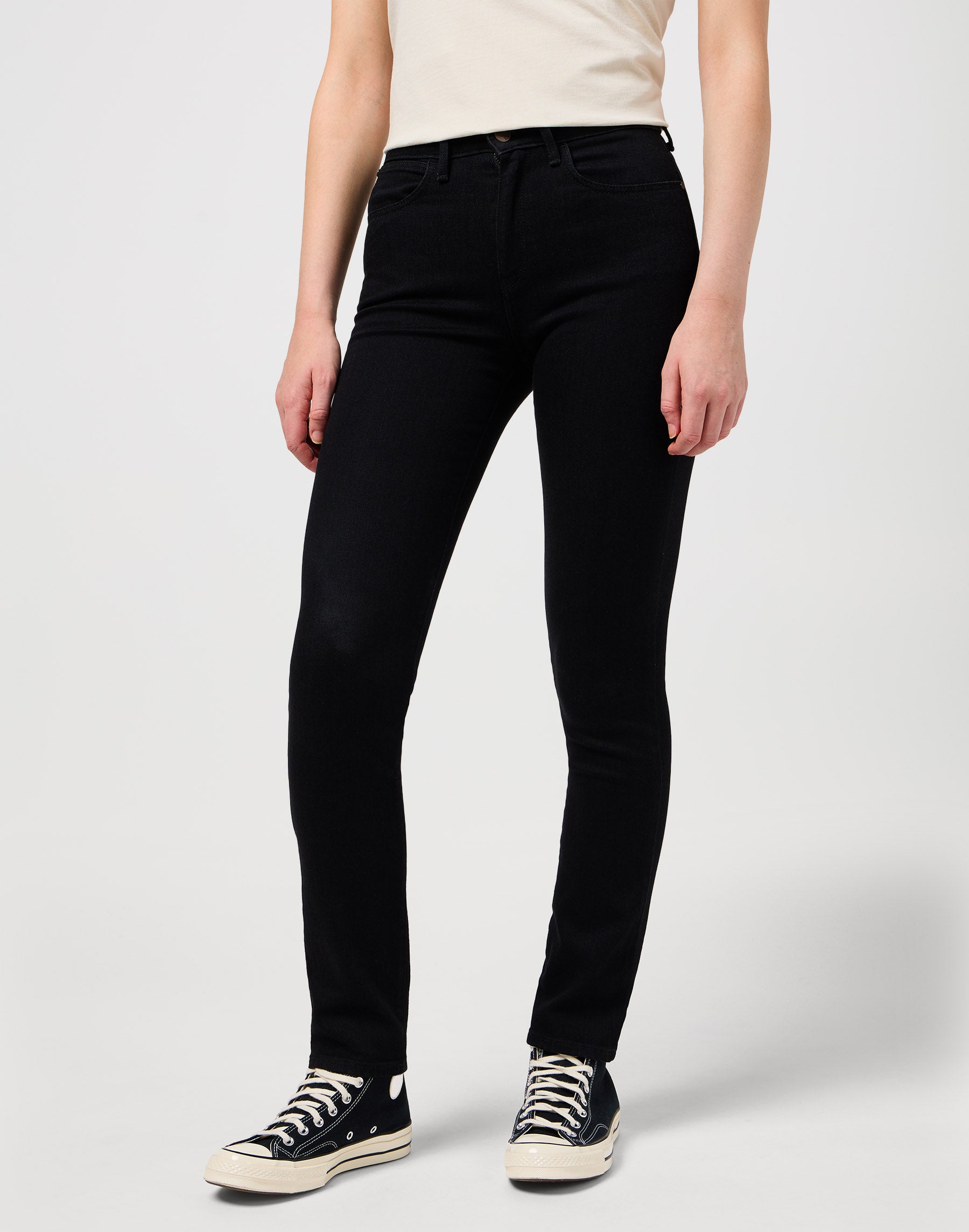 Slim in Retro Black Jeans Wrangler