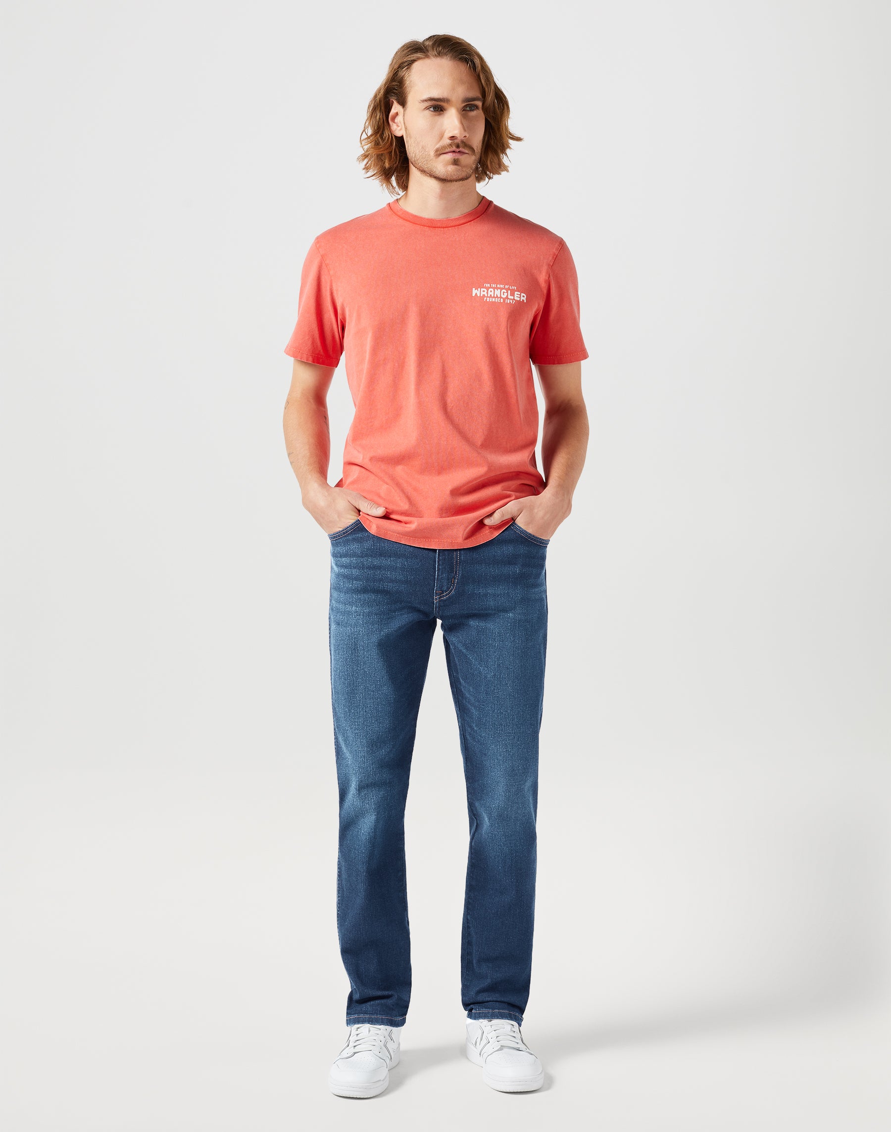Texas Slim Low Stretch en jeans Dean Wrangler