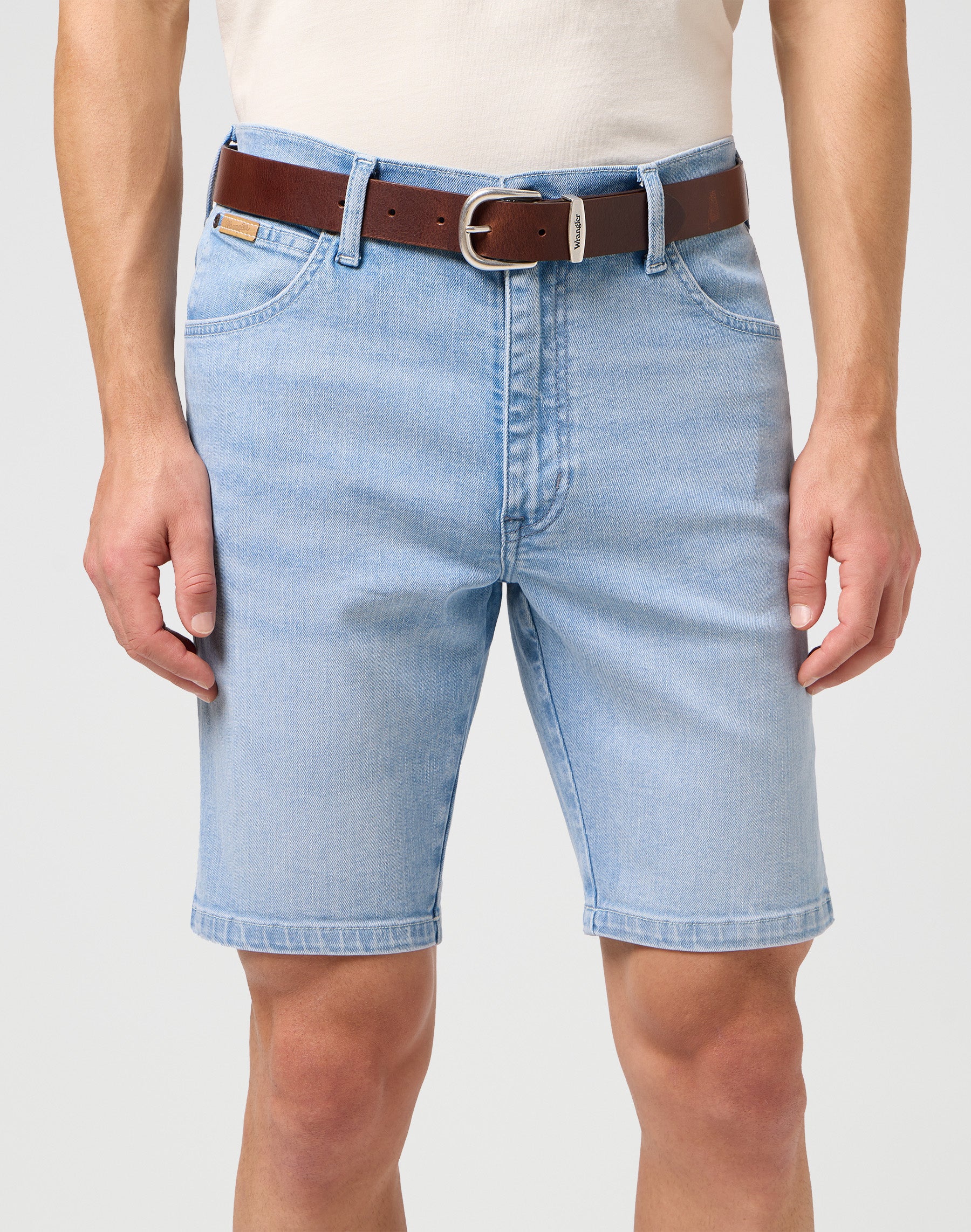 Easy Belt in Brown Ceinture Wrangler