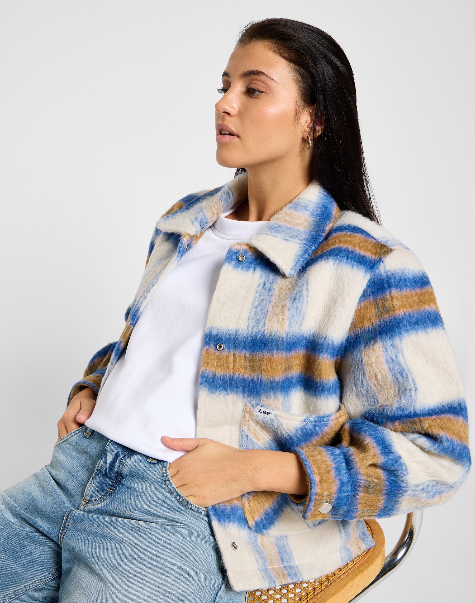 Cropped Wool Jacket dans Vestes Midcentury Lee