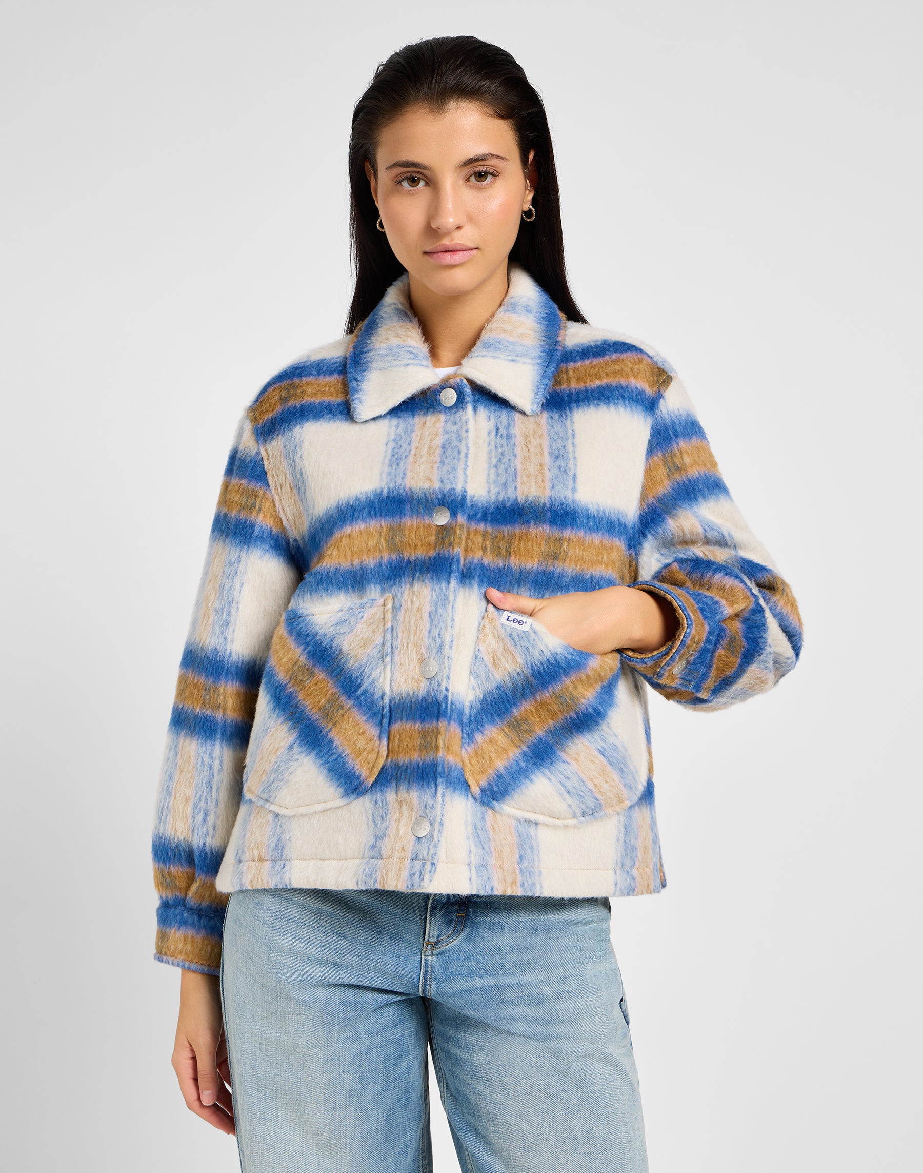 Cropped Wool Jacket dans Vestes Midcentury Lee