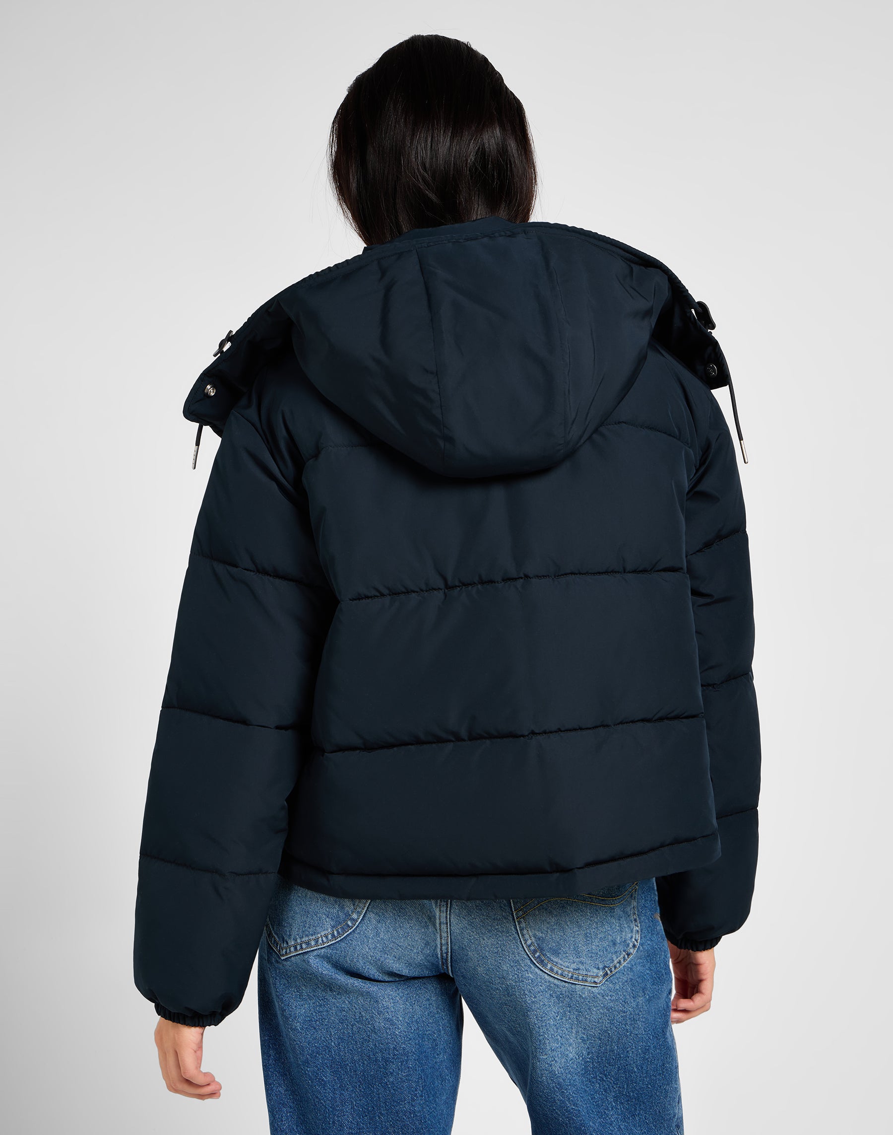 Short à capuche dans Unionall Black Vestes Lee