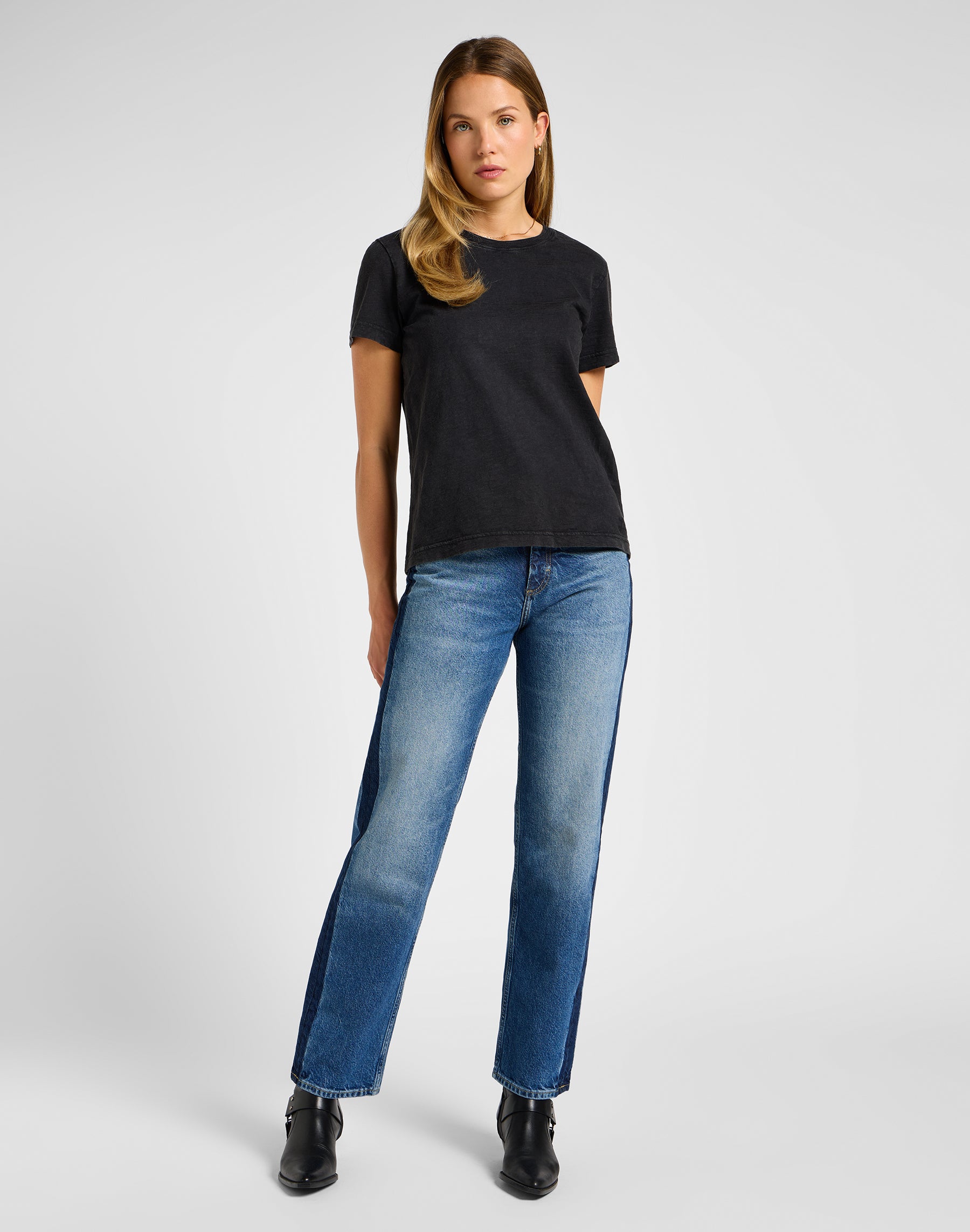 Perfect Tee in Unionall Black T-shirts Lee