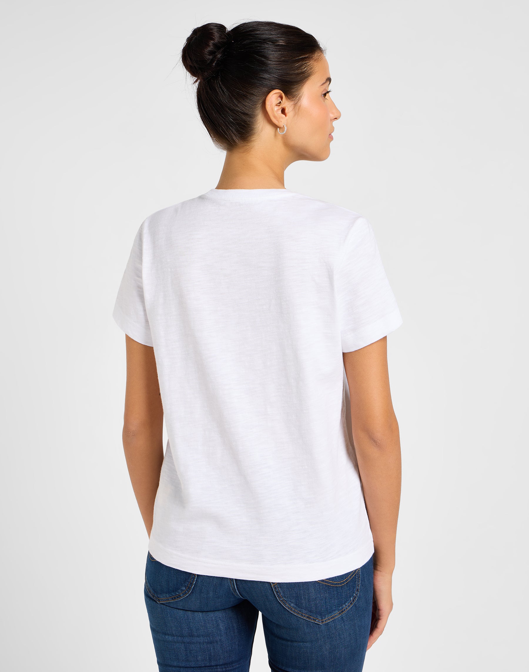 Perfect Tee en blanc brillant T-shirts Lee