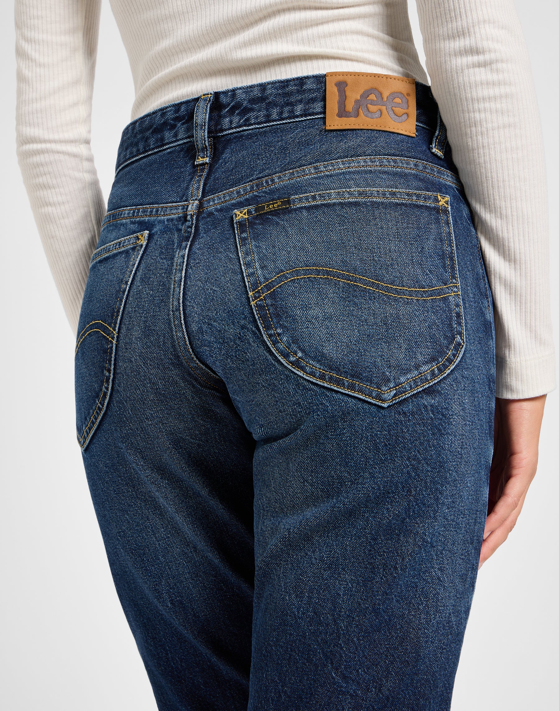 Jeans Rider en Hyper Dark Jeans Lee