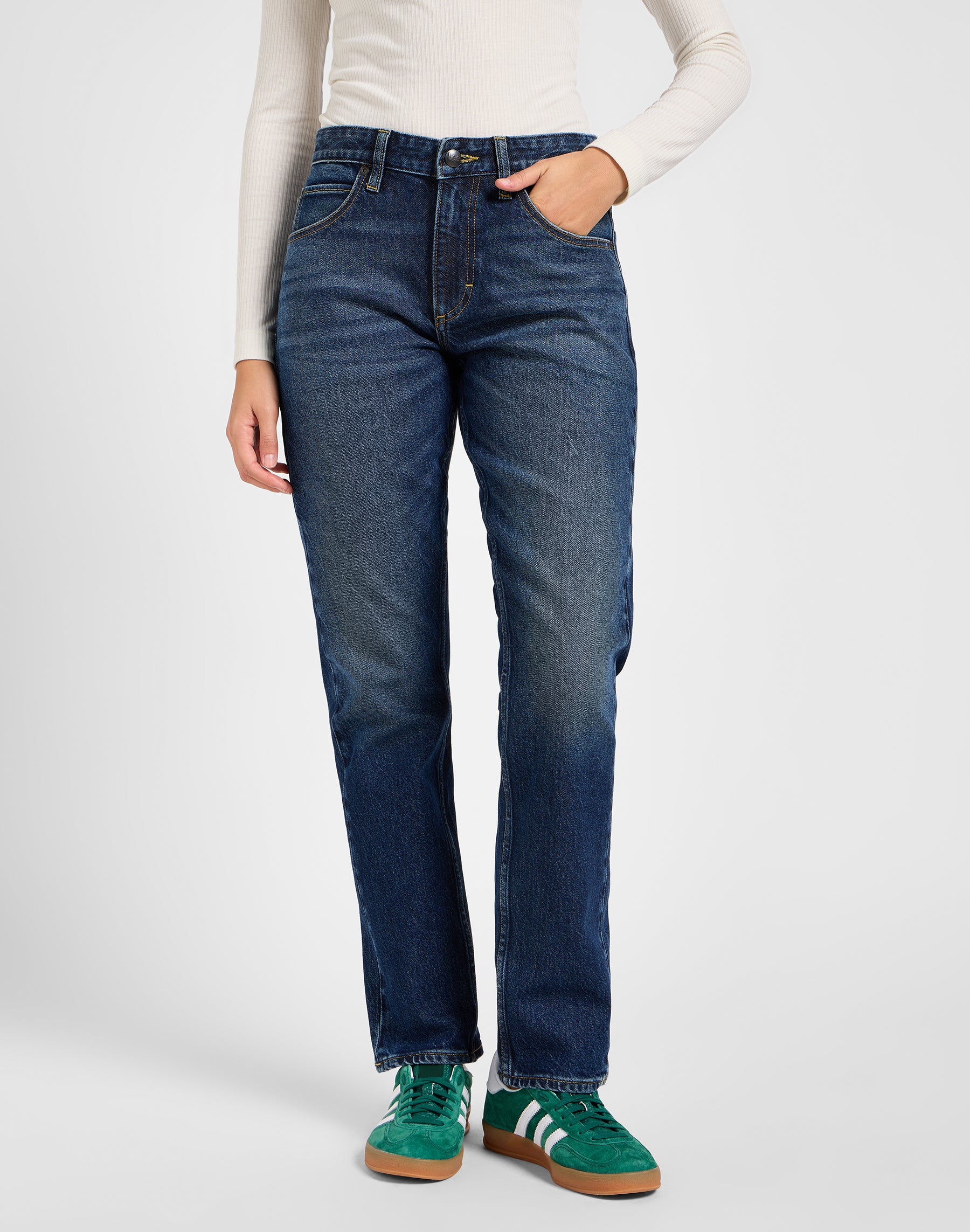 Jeans Rider en Hyper Dark Jeans Lee